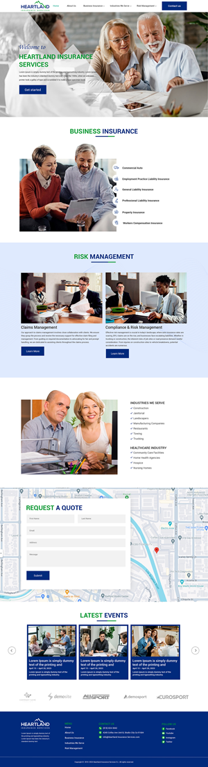 Web Design by Sabarni De designer for this project | Design: #32151225