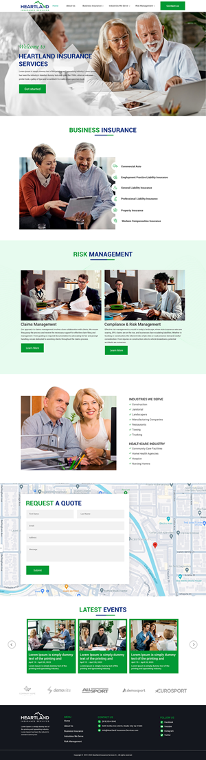Web Design by Sabarni De designer for this project | Design: #32151226