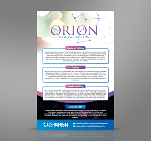 Flyer Design by Dzhafir for this project | Design: #32147494