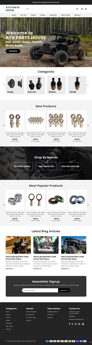 Web Design by pb for this project | Design: #32166968