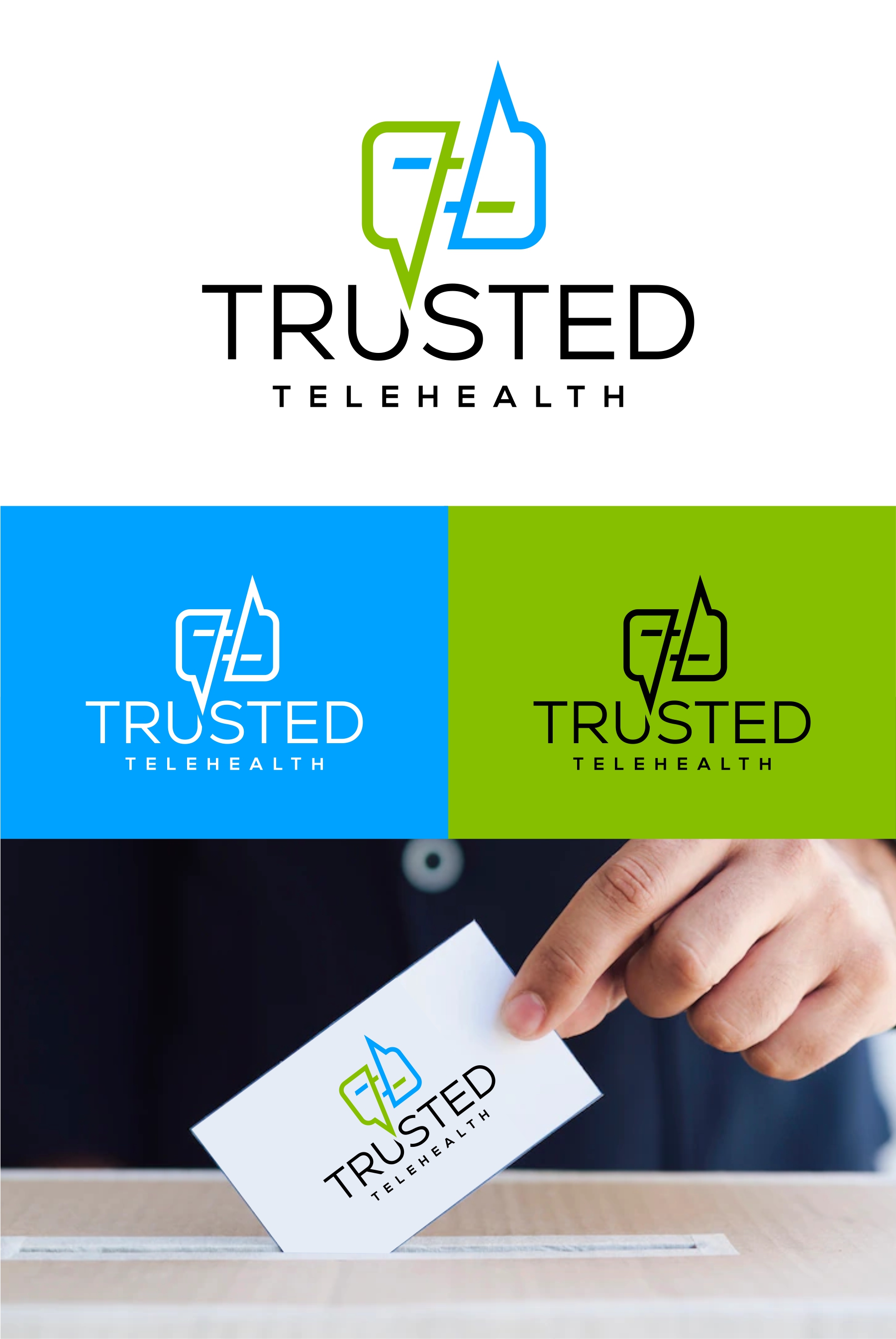 Logo Design by debdesign for Trusted Telehealth | Design #32156257