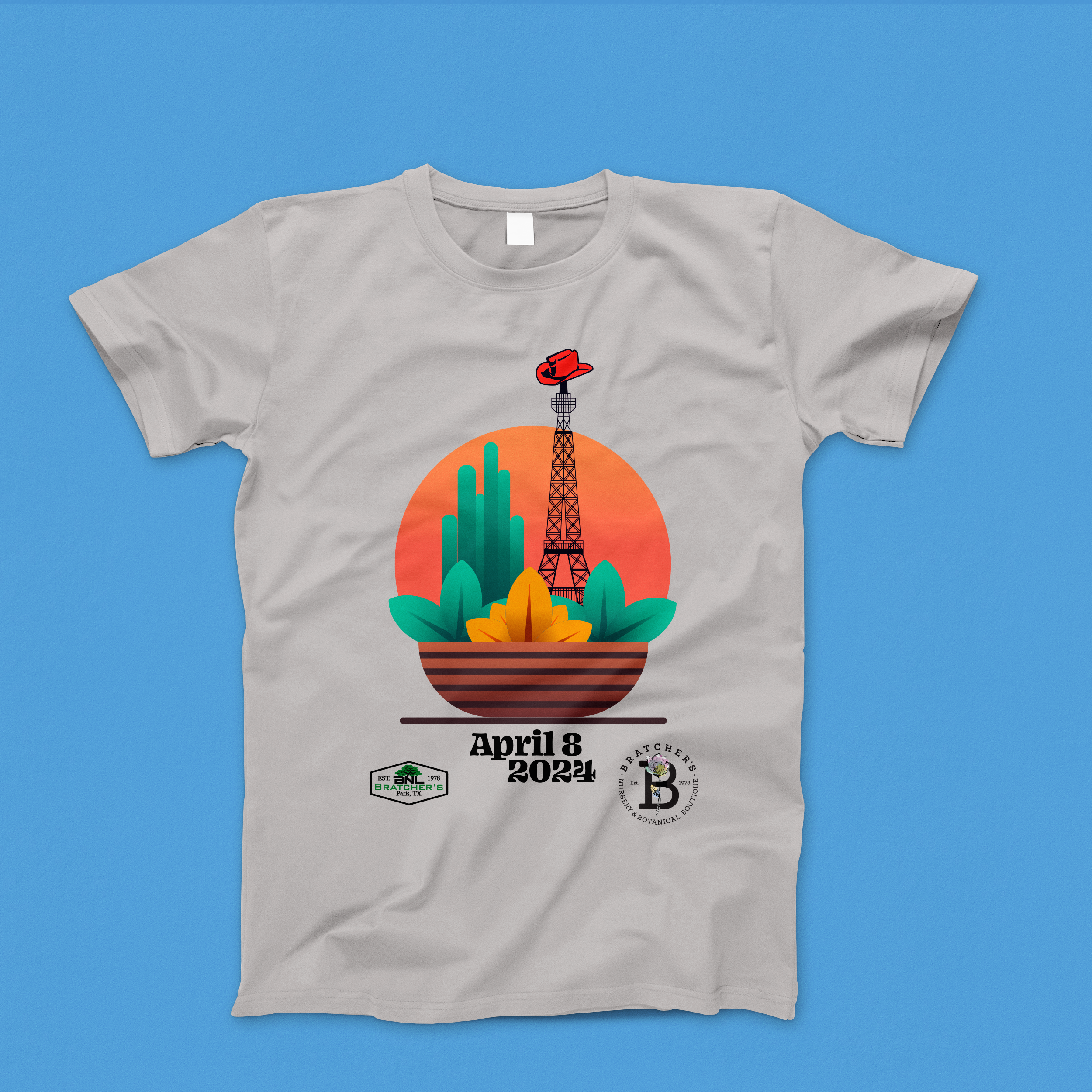 Design de T-shirt par katan_designs pour Bratcher's Nursery & Landscaping LLC | Design #32182812