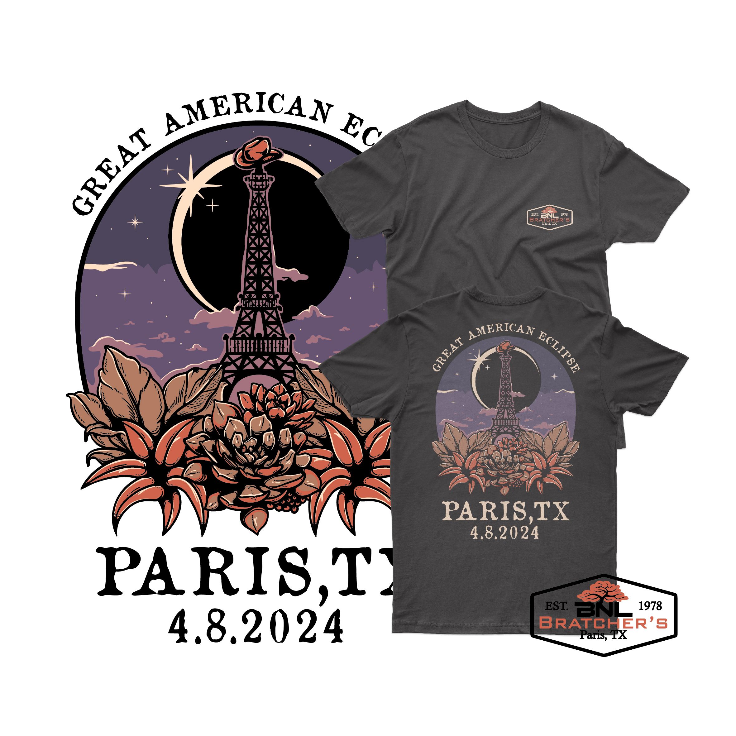 T-shirt Design by tulikur27 for Bratcher's Nursery & Landscaping LLC | Design: #32195671
