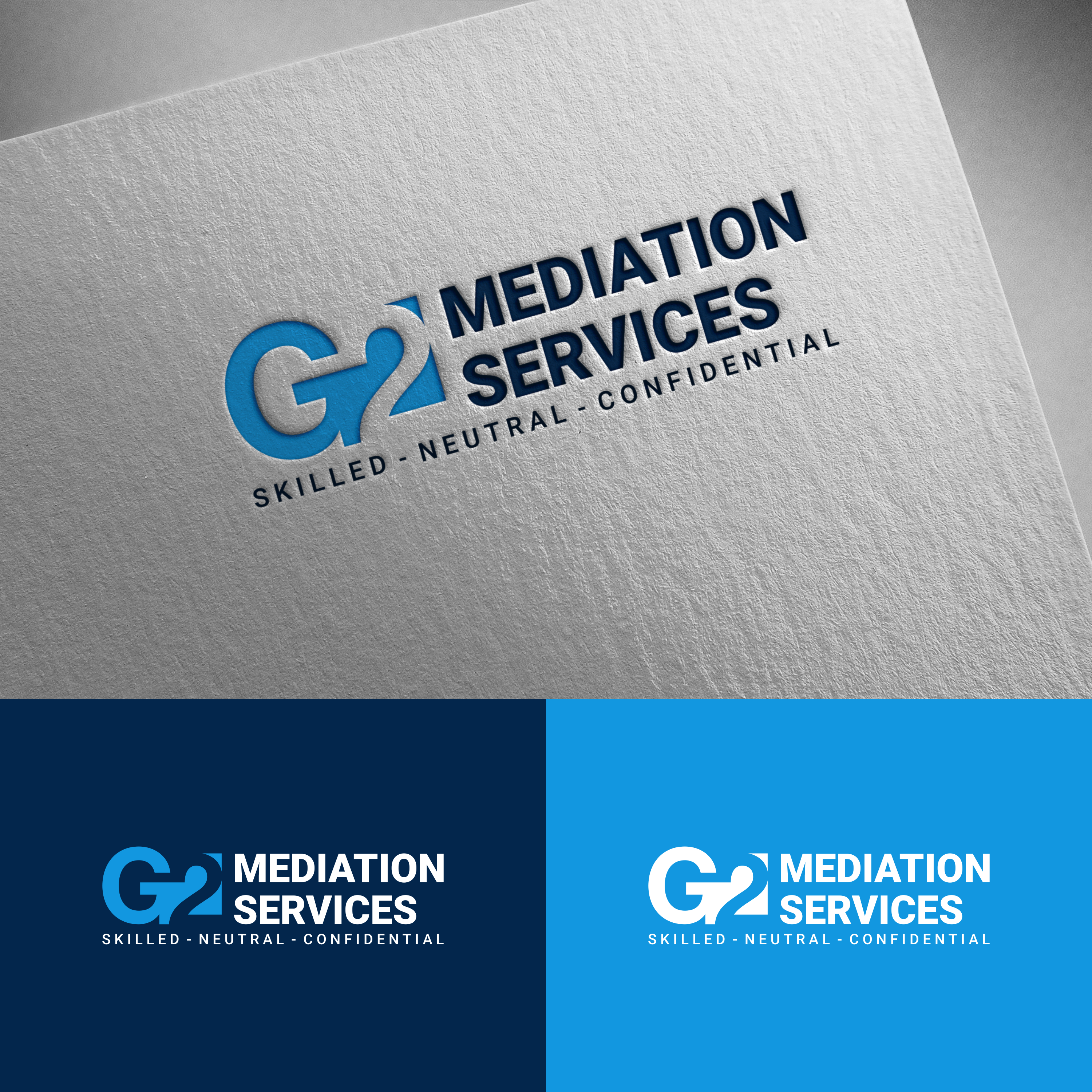 Logo Design by ge.logo for G2 Mediation | Design #32150637