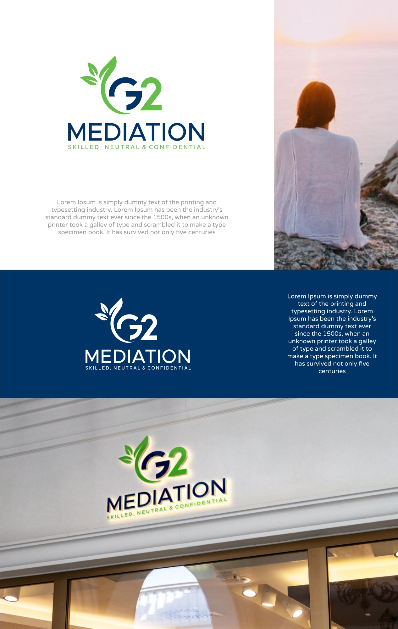 Logo-Design von SigmaStudio für G2 Mediation | Design #32157610
