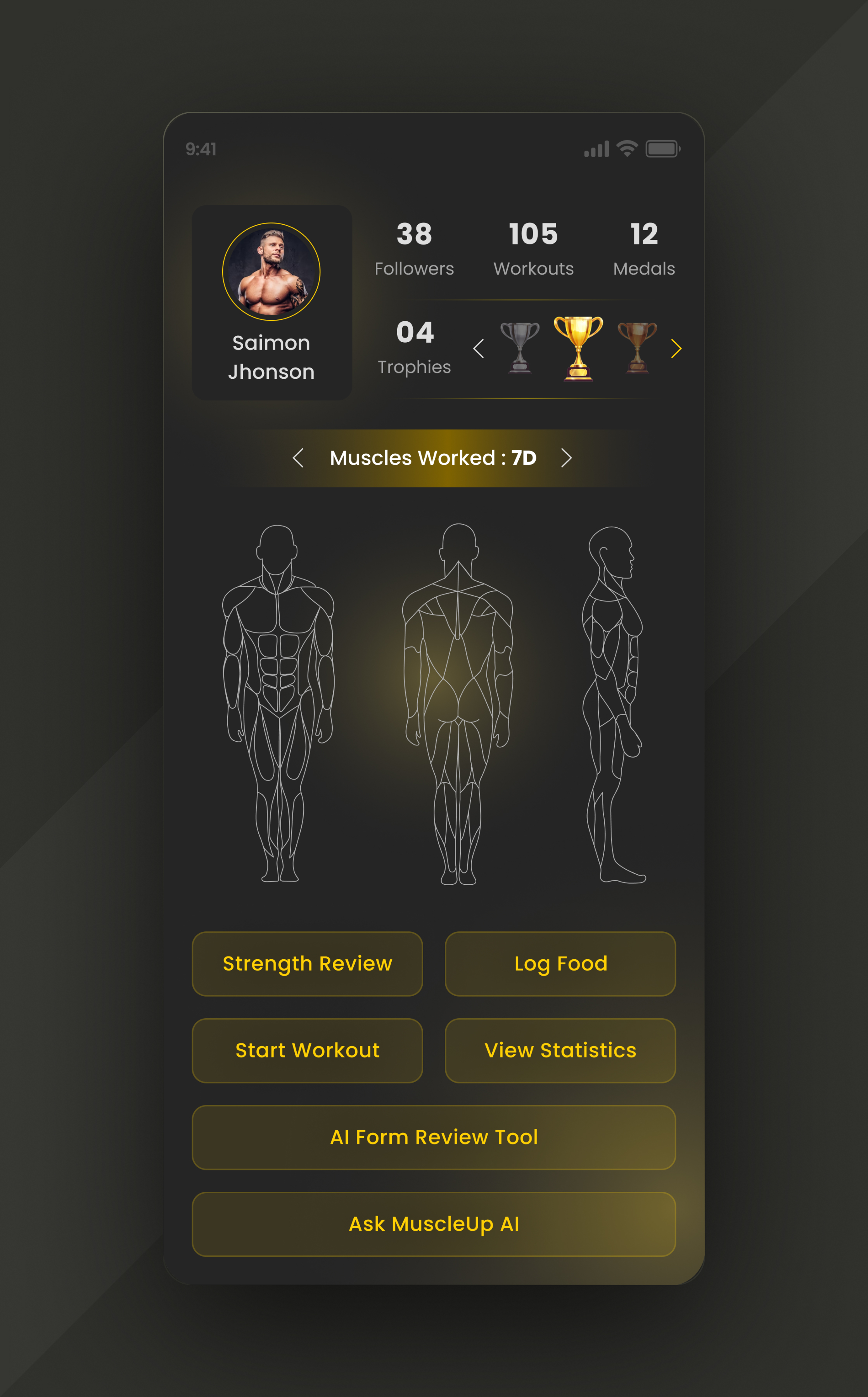 App Design by Pram Shaw for this project | Design #32182994