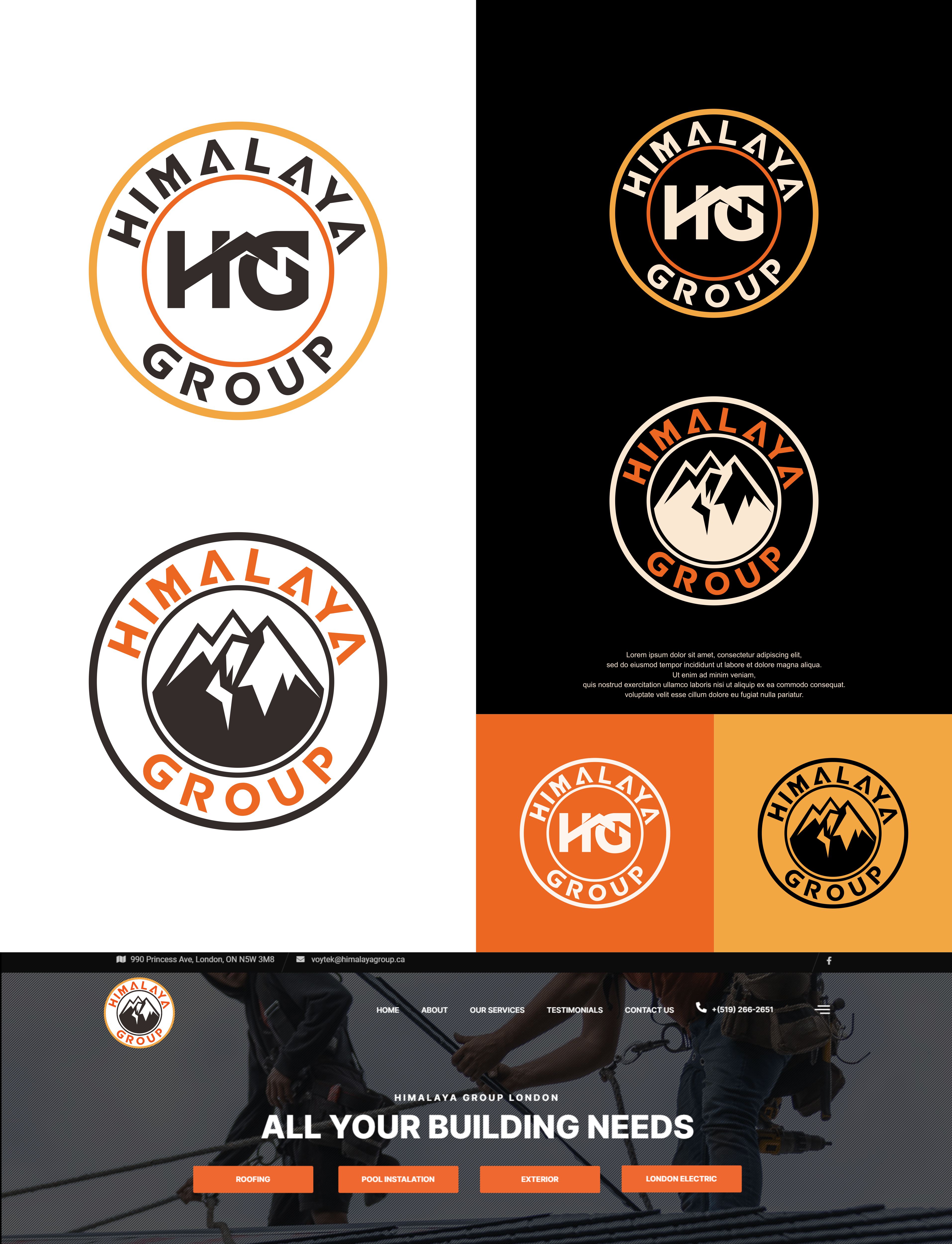 Diseño de Logo por QILLASOFT-Design para Himalaya Group Inc | Diseño #32172173