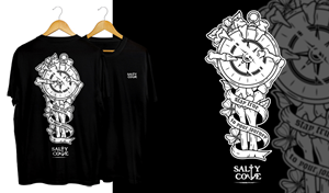 T-shirt Design by HELLOCRUNK for Salty Cove Customs | Design #32195301