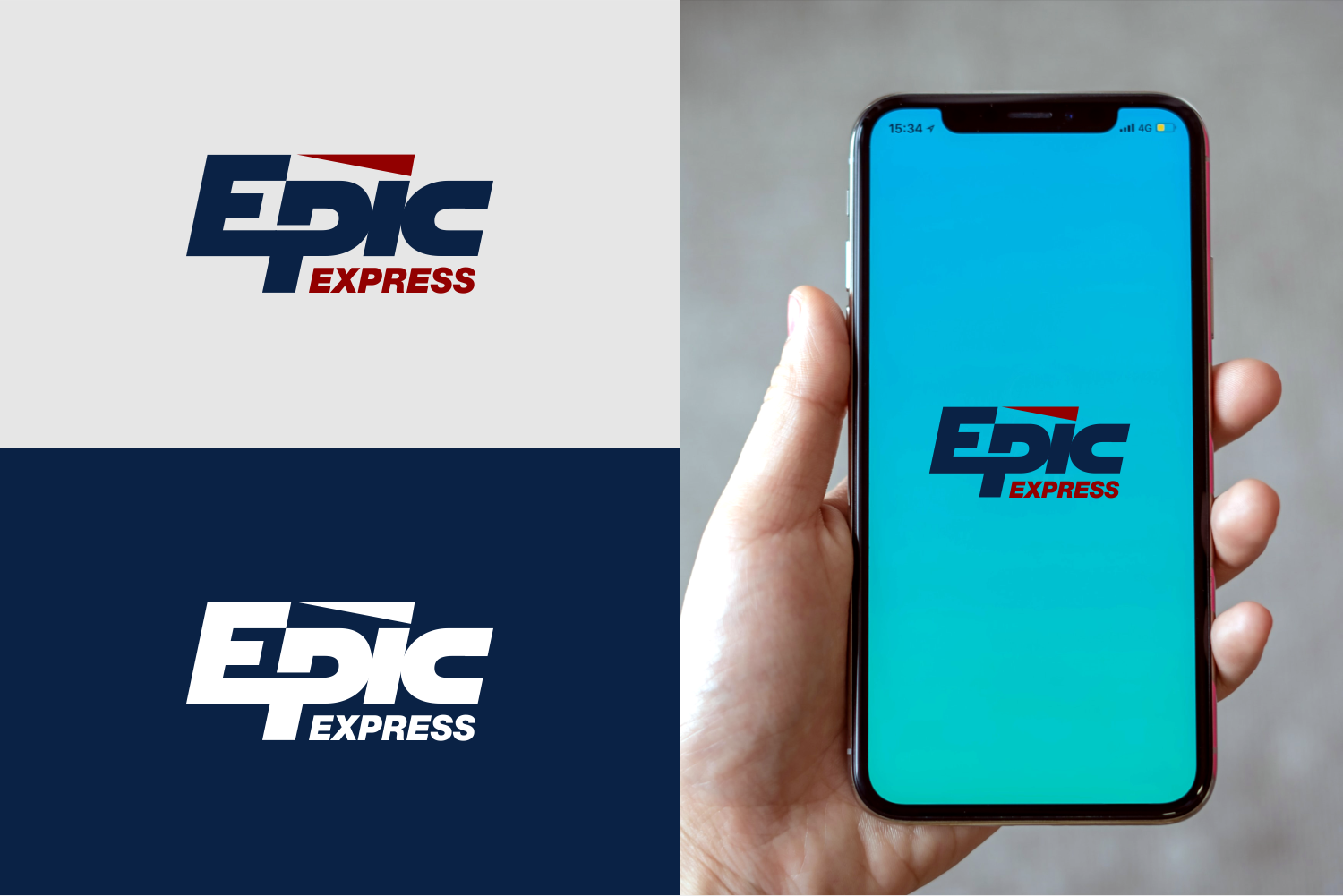 Logo Design by HADE DESAIN for EPIC EXPRESS | Design #32201620