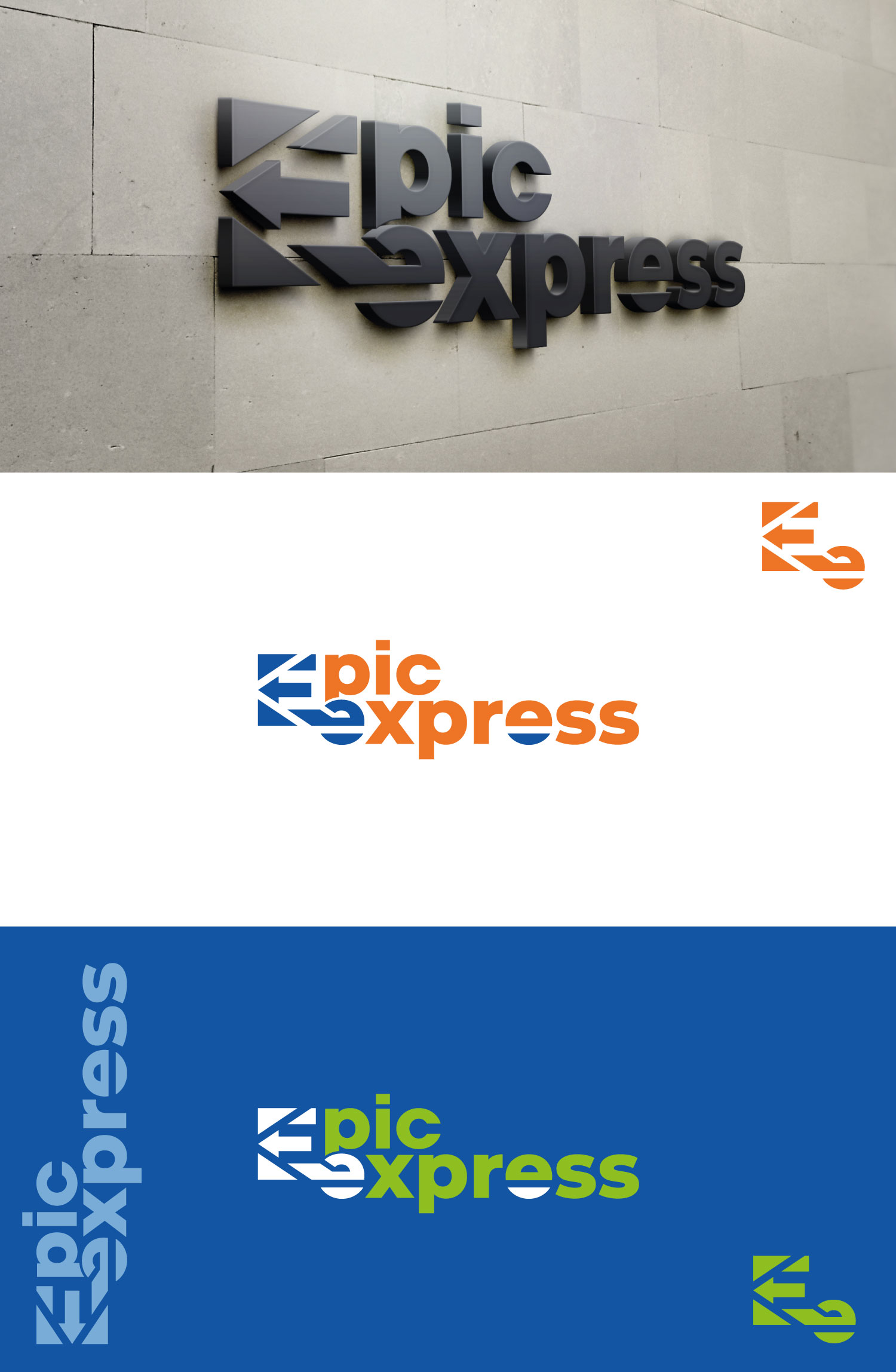 Logo Design by AnnaRoshch for EPIC EXPRESS | Design #32160838