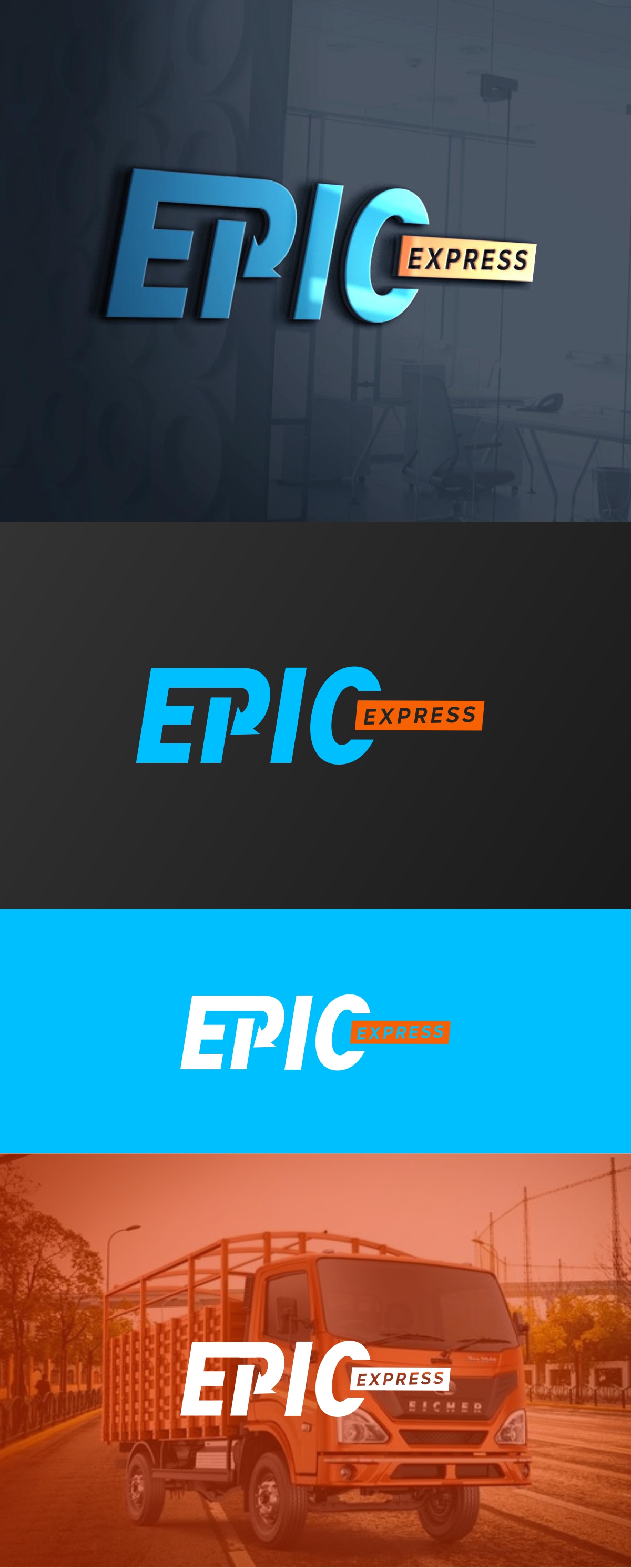 Logo Design by Loknath for EPIC EXPRESS | Design #32165089