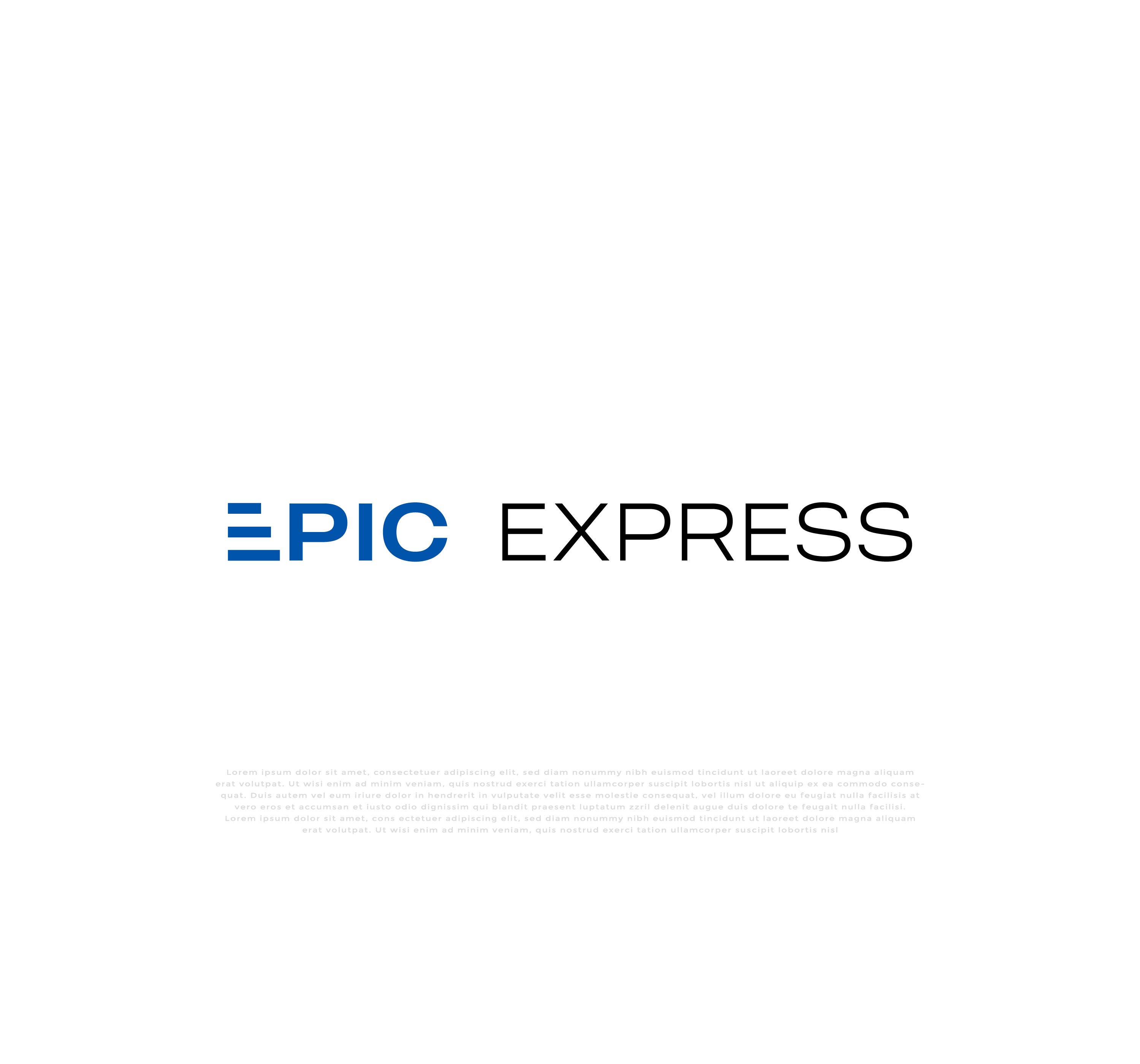 Diseño de Logo por mehedi.h para EPIC EXPRESS | Diseño #32155554