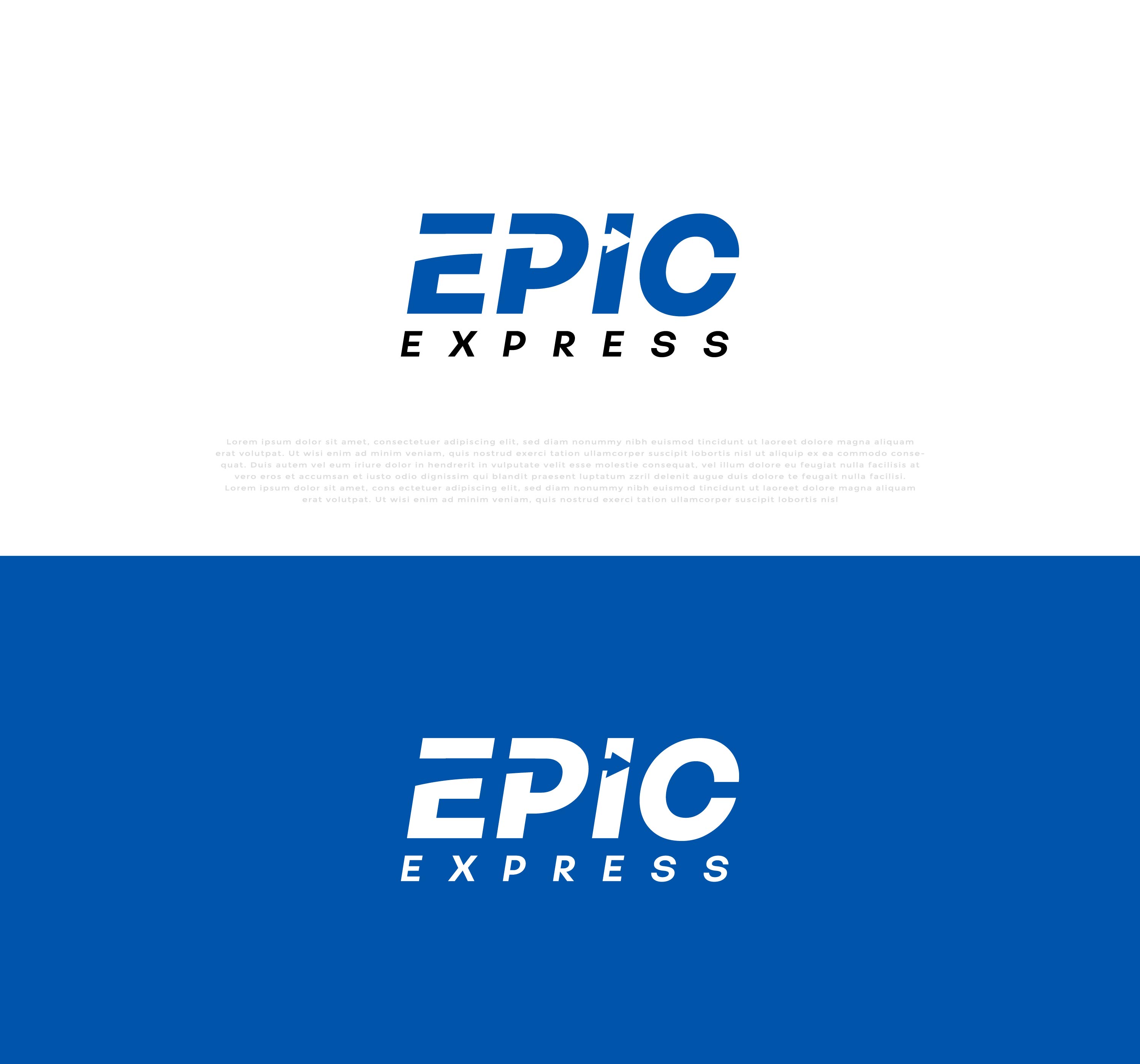 Diseño de Logo por mehedi.h para EPIC EXPRESS | Diseño #32155668