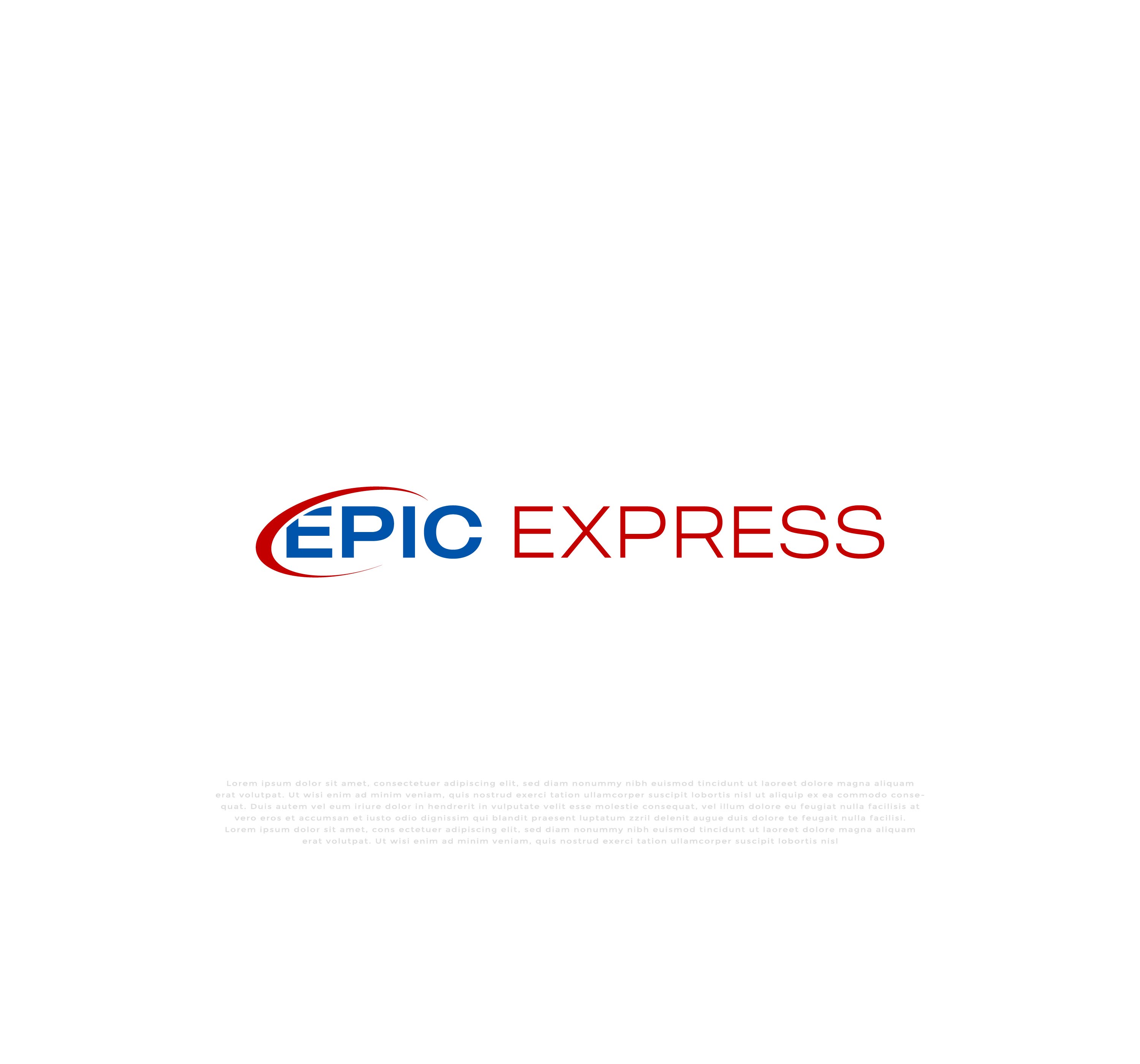 Diseño de Logo por mehedi.h para EPIC EXPRESS | Diseño #32155823