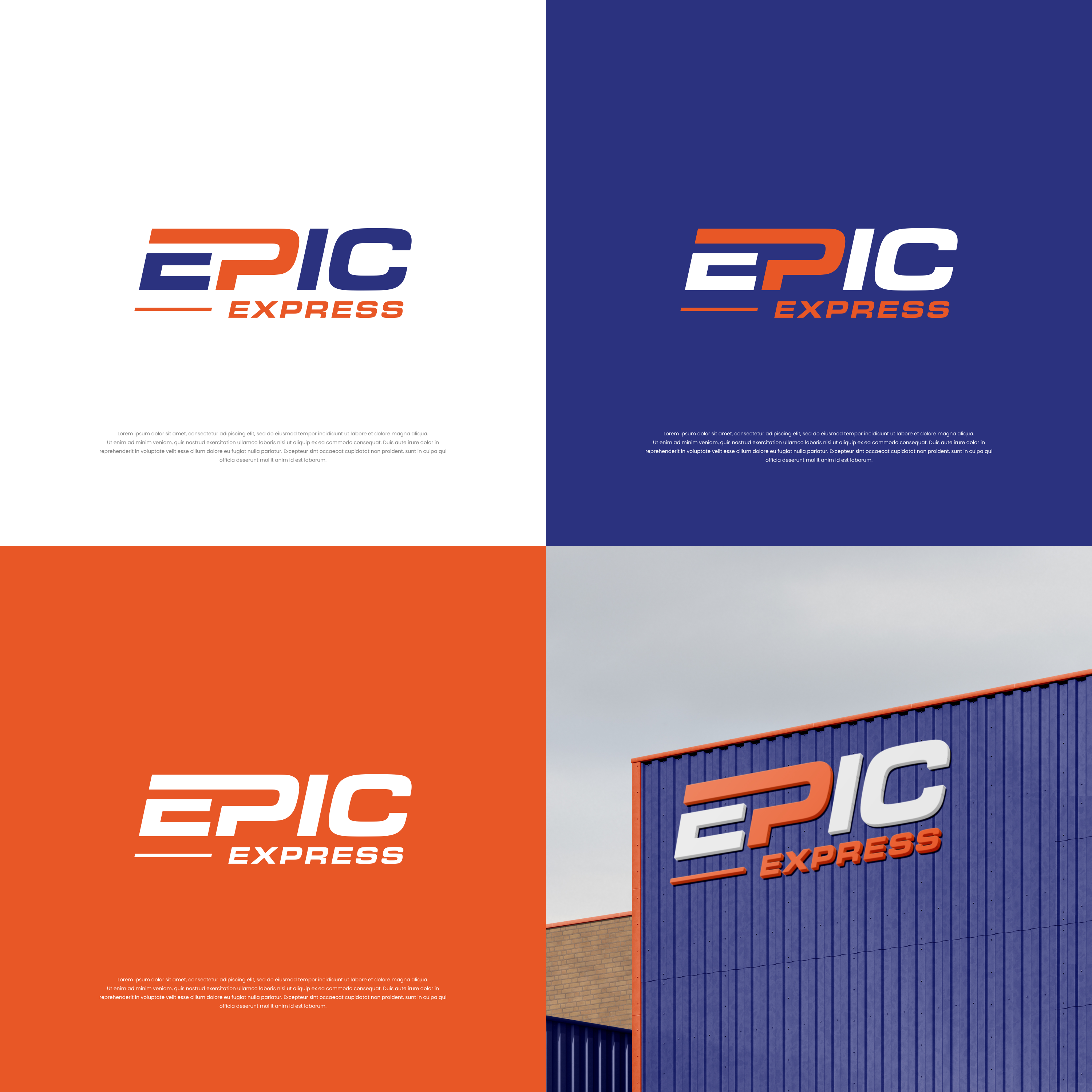 Diseño de Logo por ge.logo para EPIC EXPRESS | Diseño #32184886