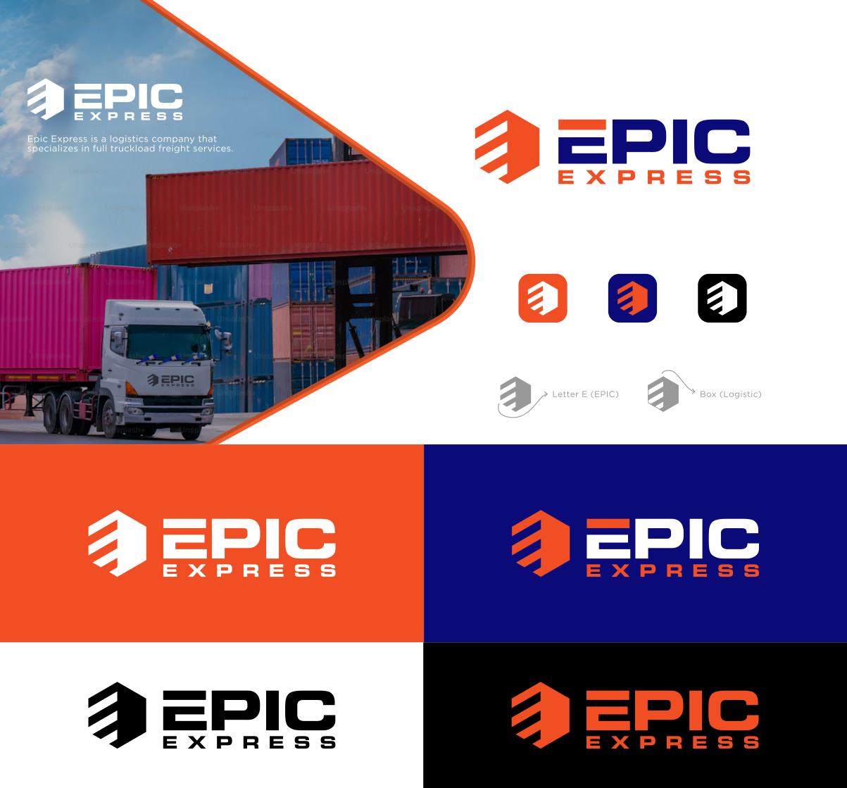 Logo Design by a5 for EPIC EXPRESS | Design #32199398