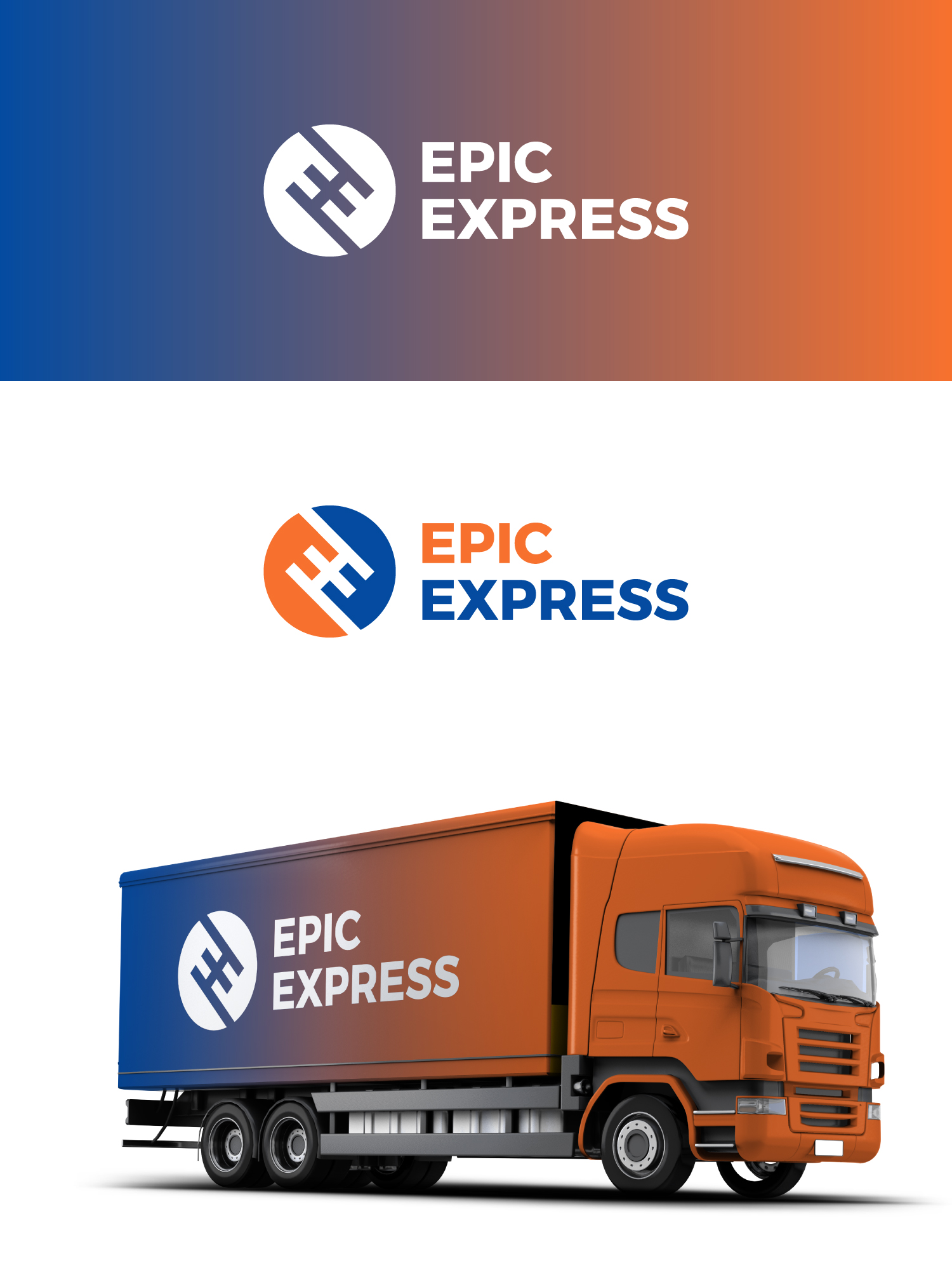 Logo Design by Abdullah Al Shohan for EPIC EXPRESS | Design #32199953
