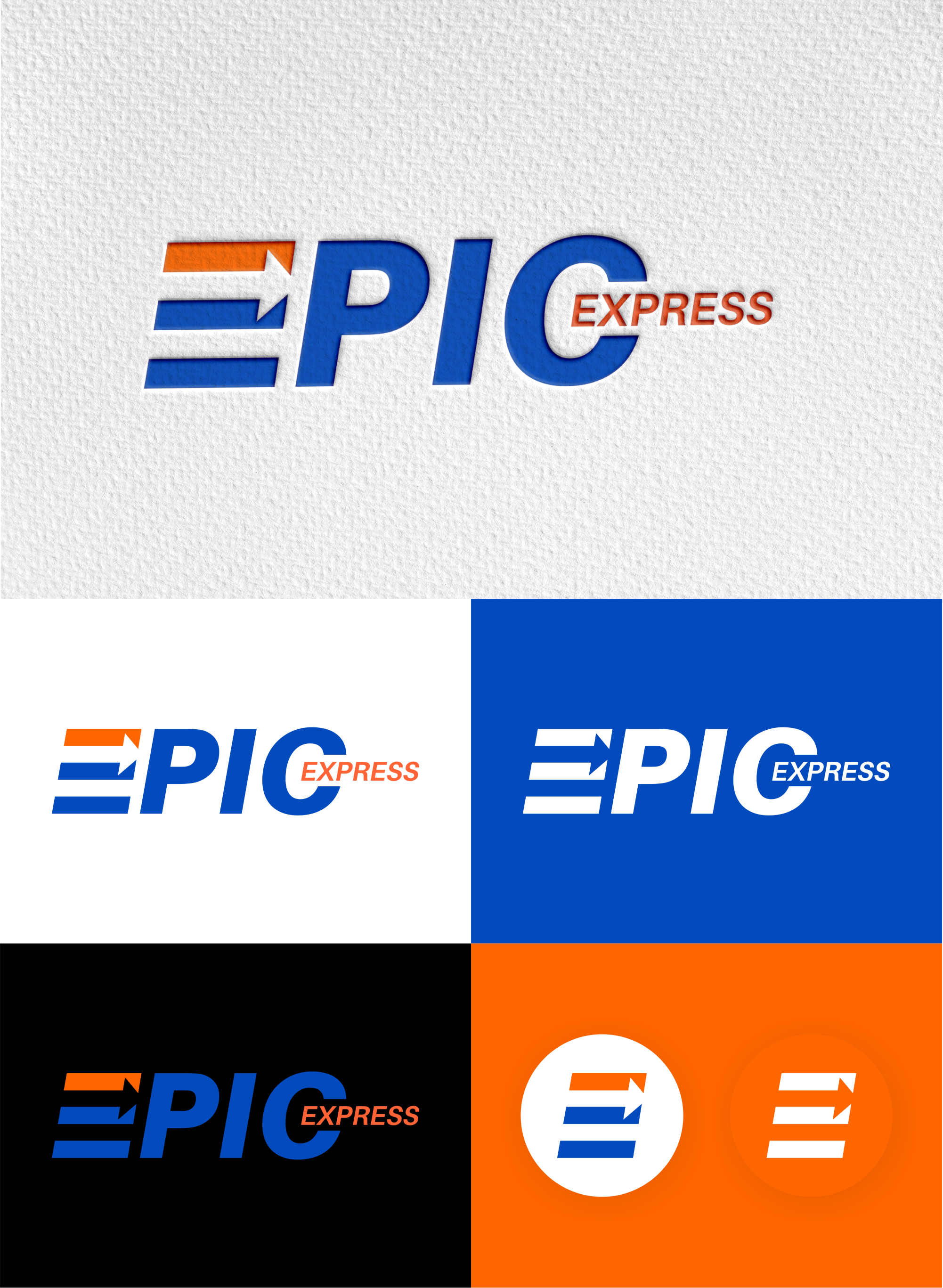 Diseño de Logo por Noekha Studio para EPIC EXPRESS | Diseño #32171039