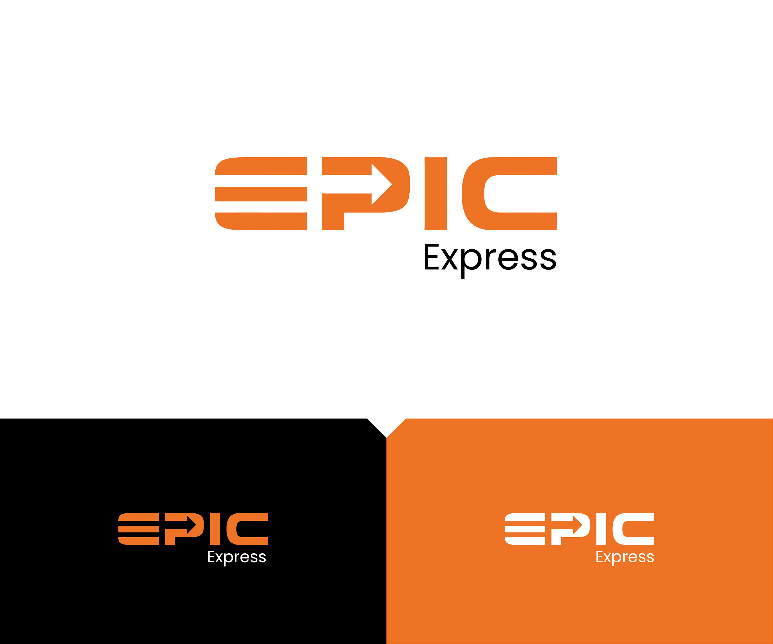 Diseño de Logo por Rush Advertising para EPIC EXPRESS | Diseño #32156617