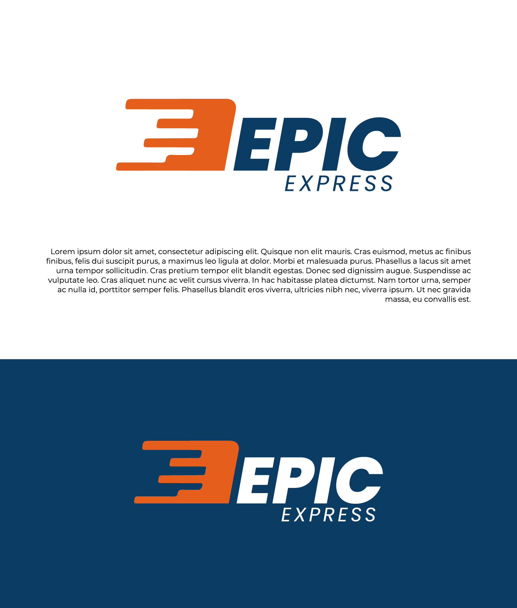 Logo Design by Graphicsekh8016 for EPIC EXPRESS | Design #32172346