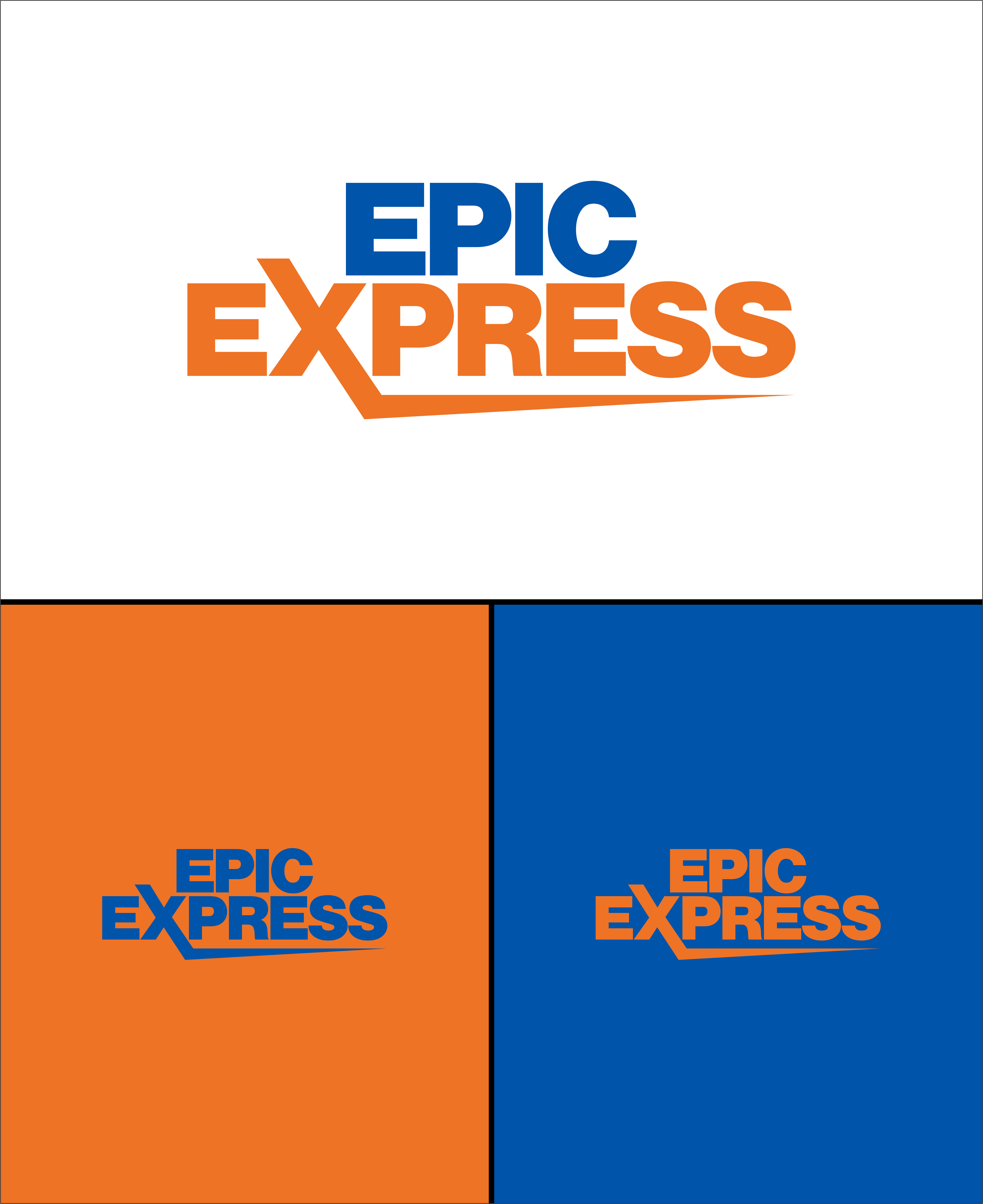 Logo Design by Afika_YN for EPIC EXPRESS | Design #32208348