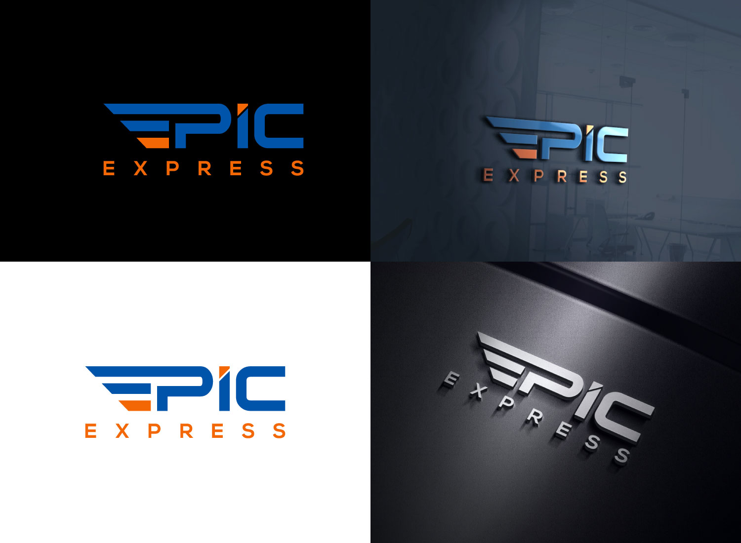 Diseño de Logo por Design your Mind para EPIC EXPRESS | Diseño #32160587