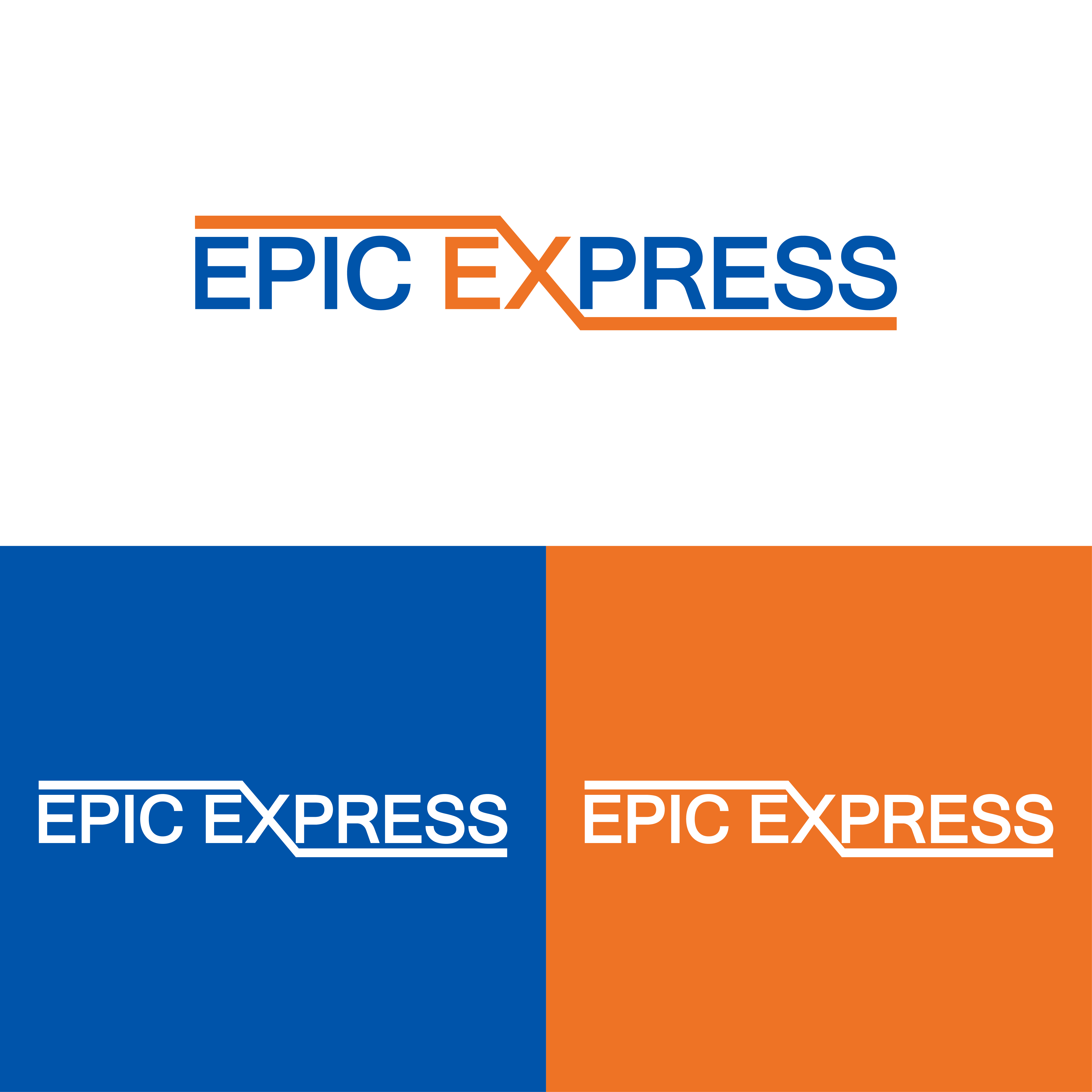 Diseño de Logo por The Vectorize  para EPIC EXPRESS | Diseño #32193346