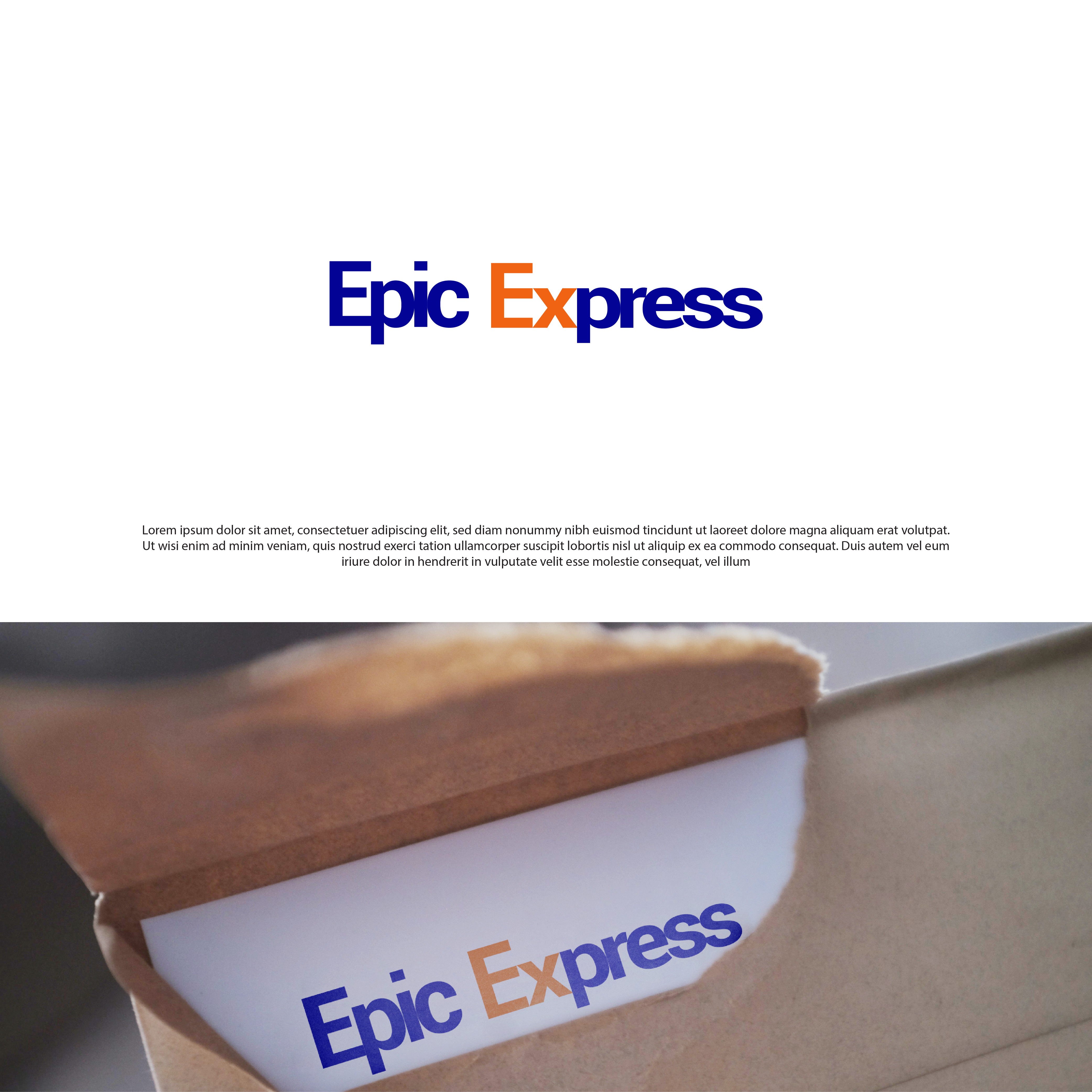 Diseño de Logo por Emjey Design para EPIC EXPRESS | Diseño #32178999
