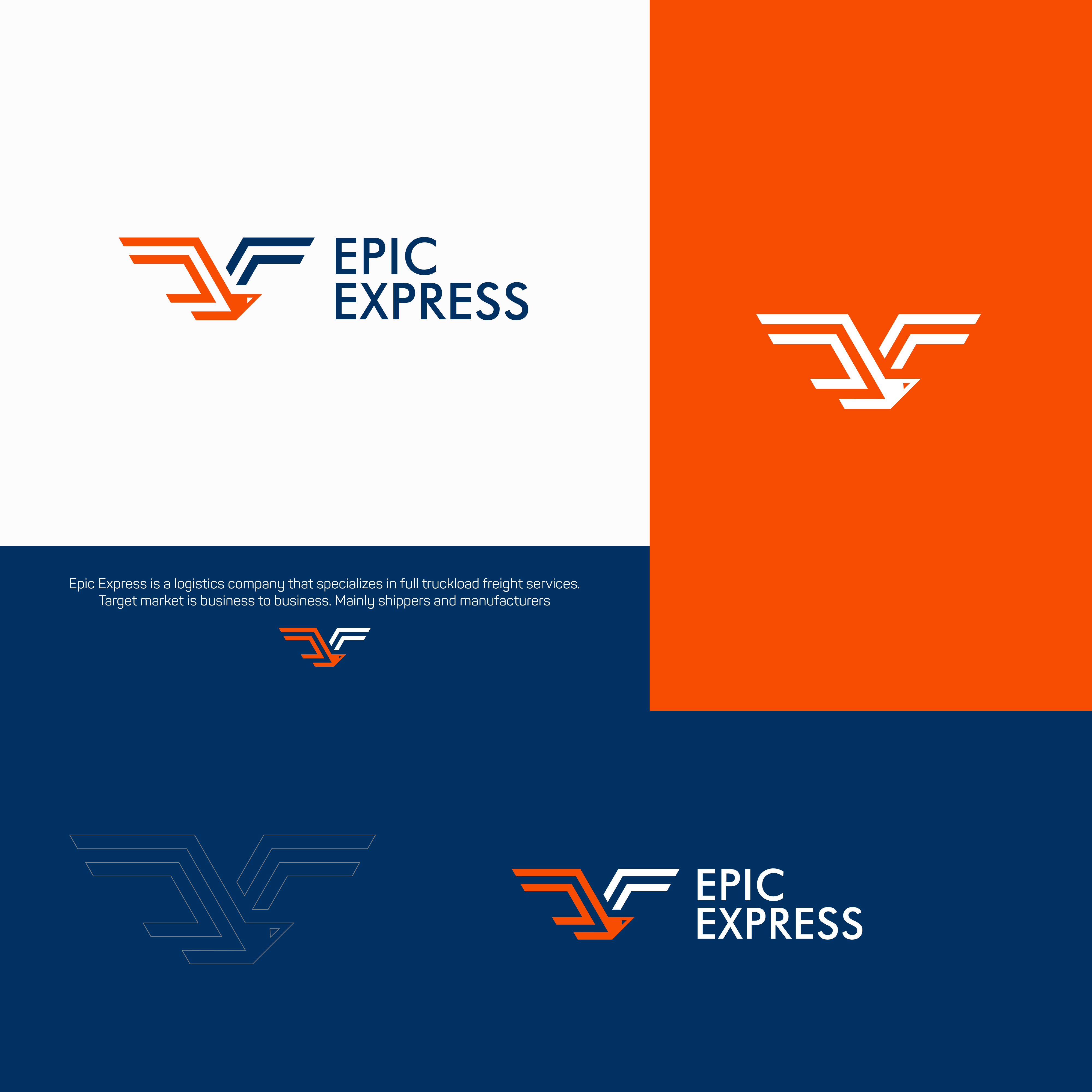 Logo Design by designstudio for EPIC EXPRESS | Design #32181994