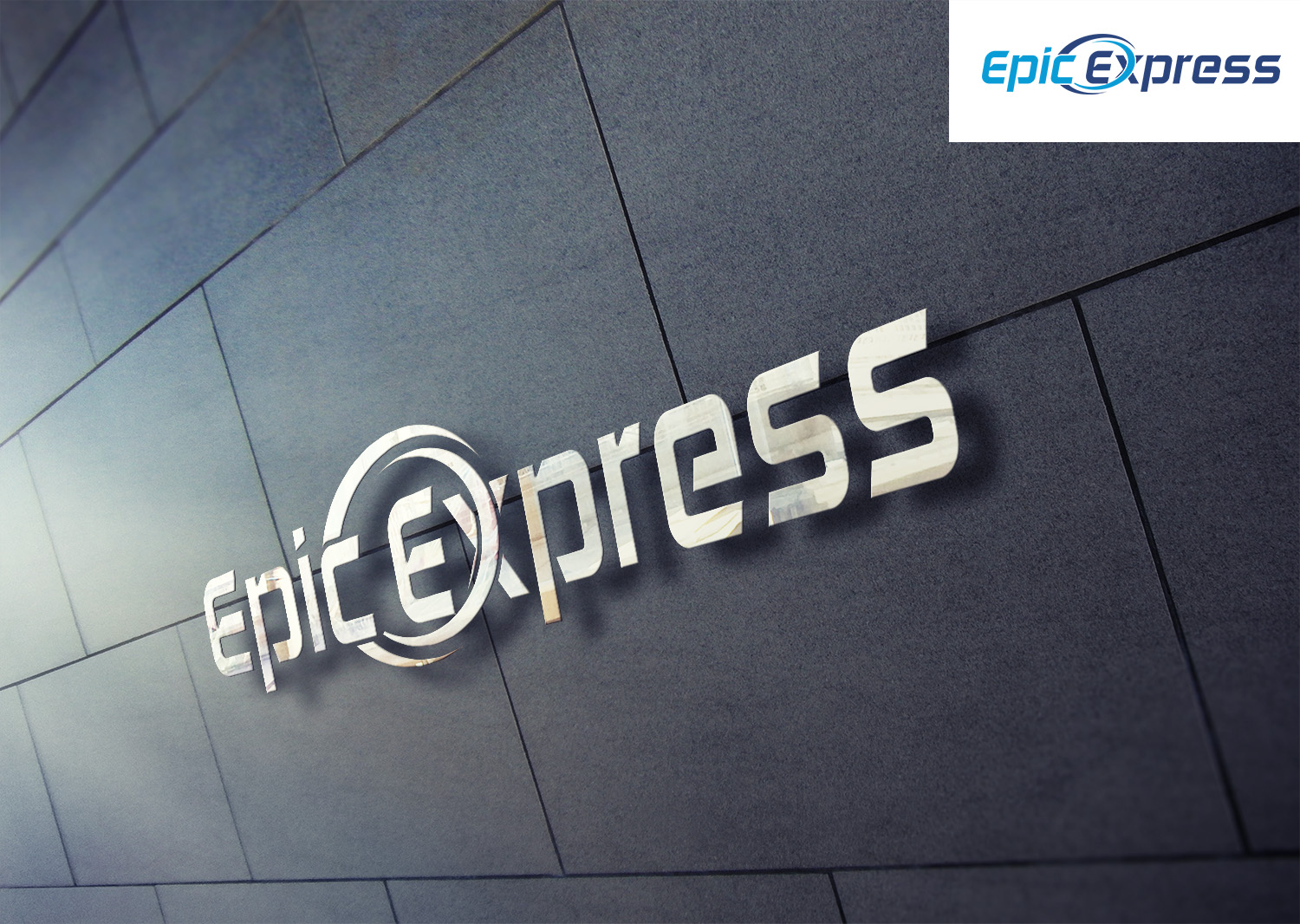 Logo Design by piksel for EPIC EXPRESS | Design #32184549