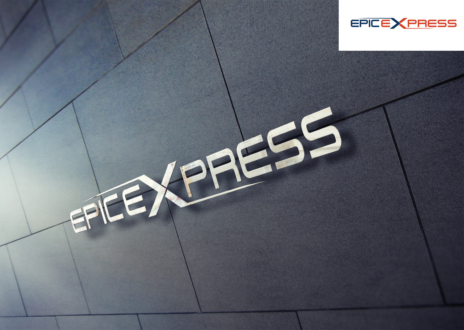 Logo Design by piksel for EPIC EXPRESS | Design #32184550
