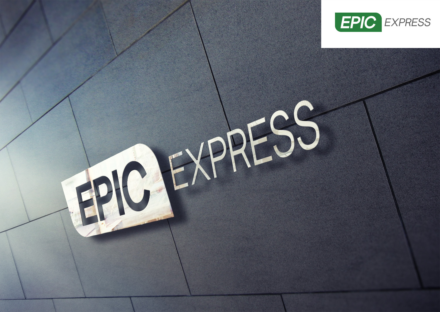 Logo Design by piksel for EPIC EXPRESS | Design #32184551
