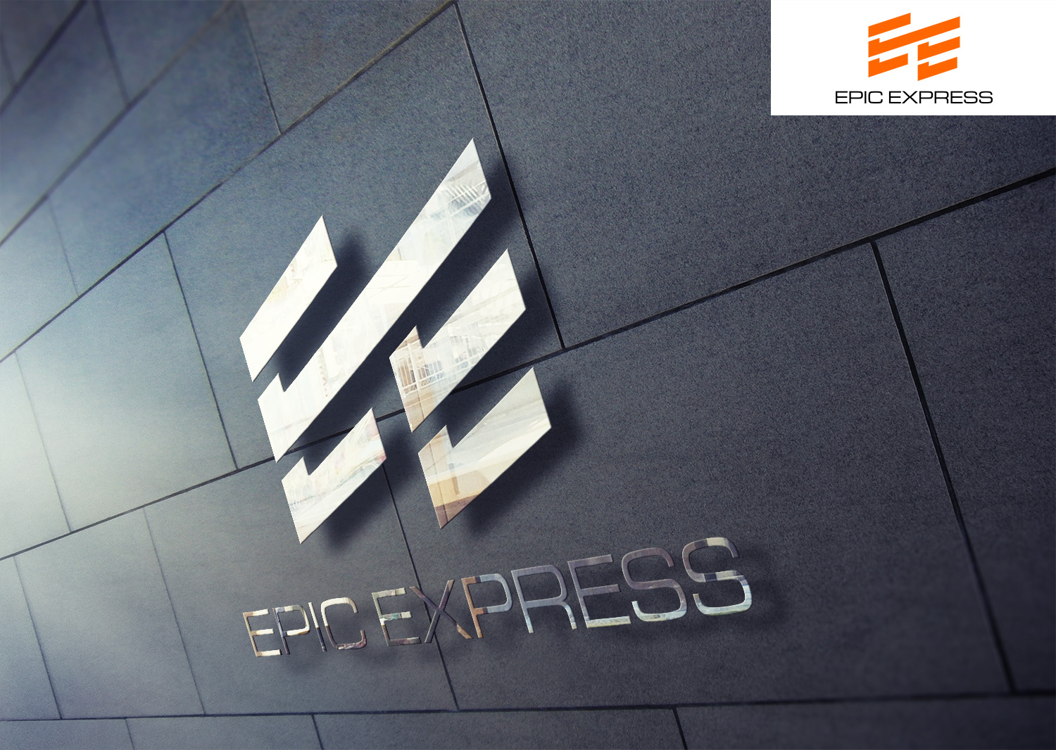 Logo Design by piksel for EPIC EXPRESS | Design #32184556