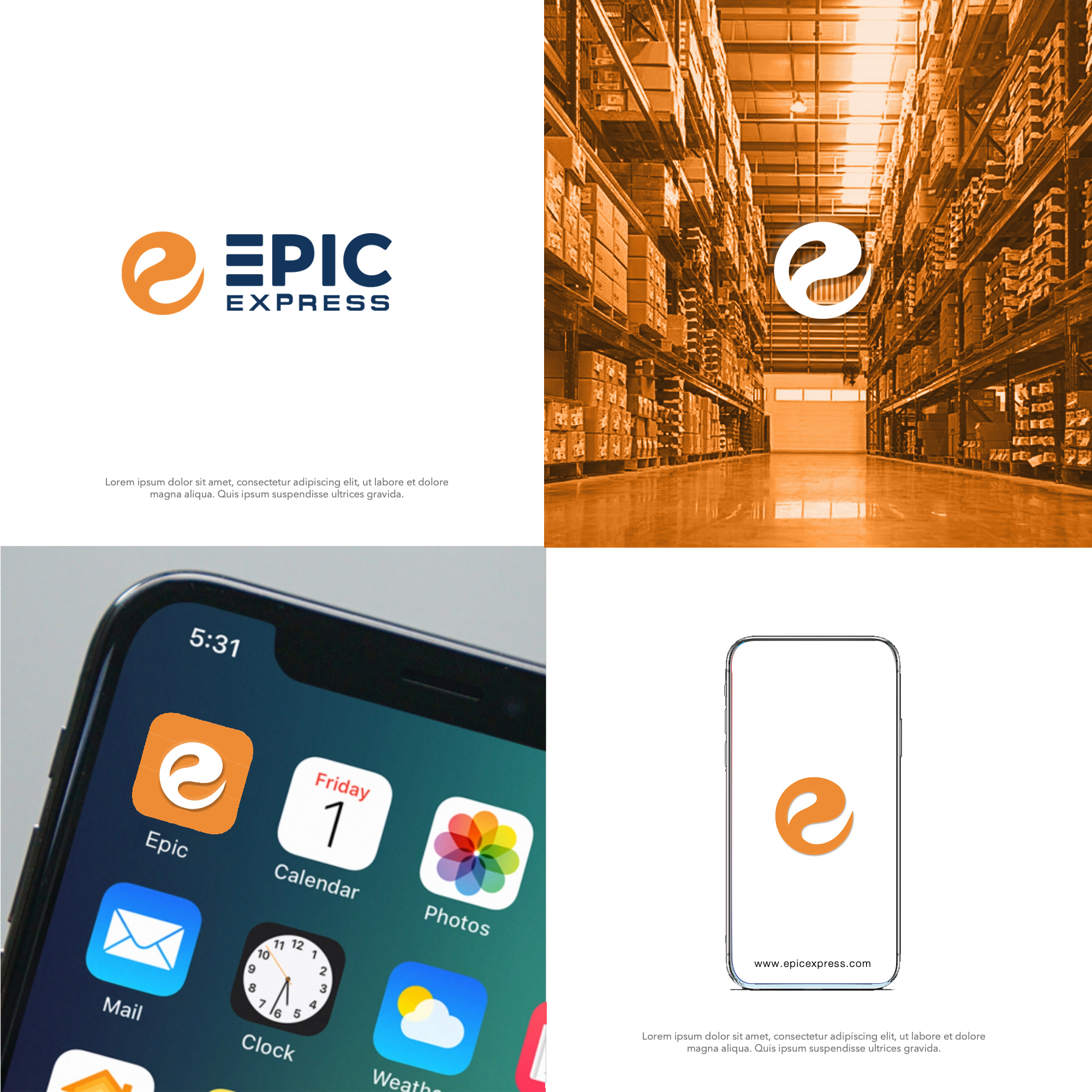 Diseño de Logo por creative.visuals para EPIC EXPRESS | Diseño #32229890