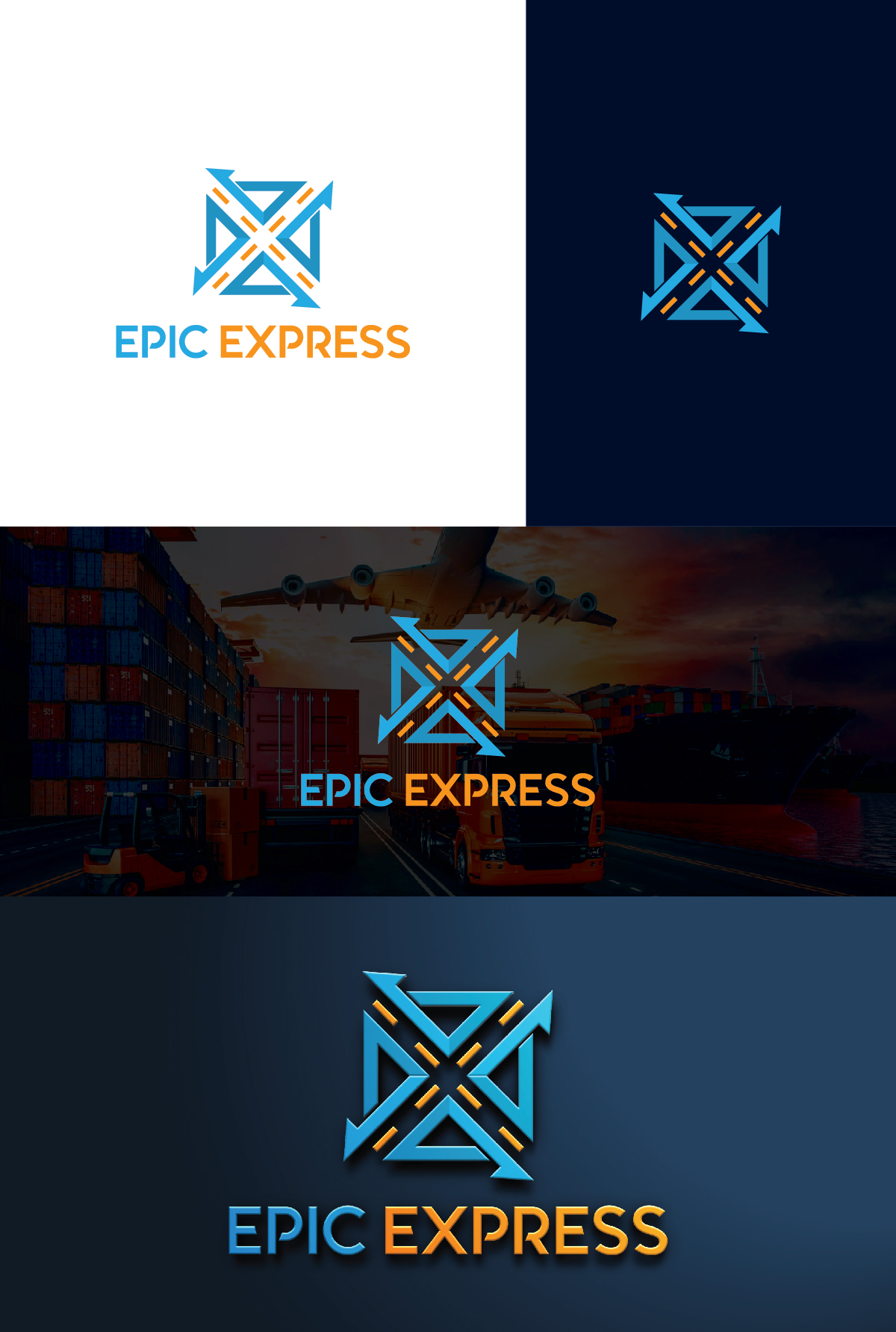 Logo Design by Deziners Zone for EPIC EXPRESS | Design #32159007