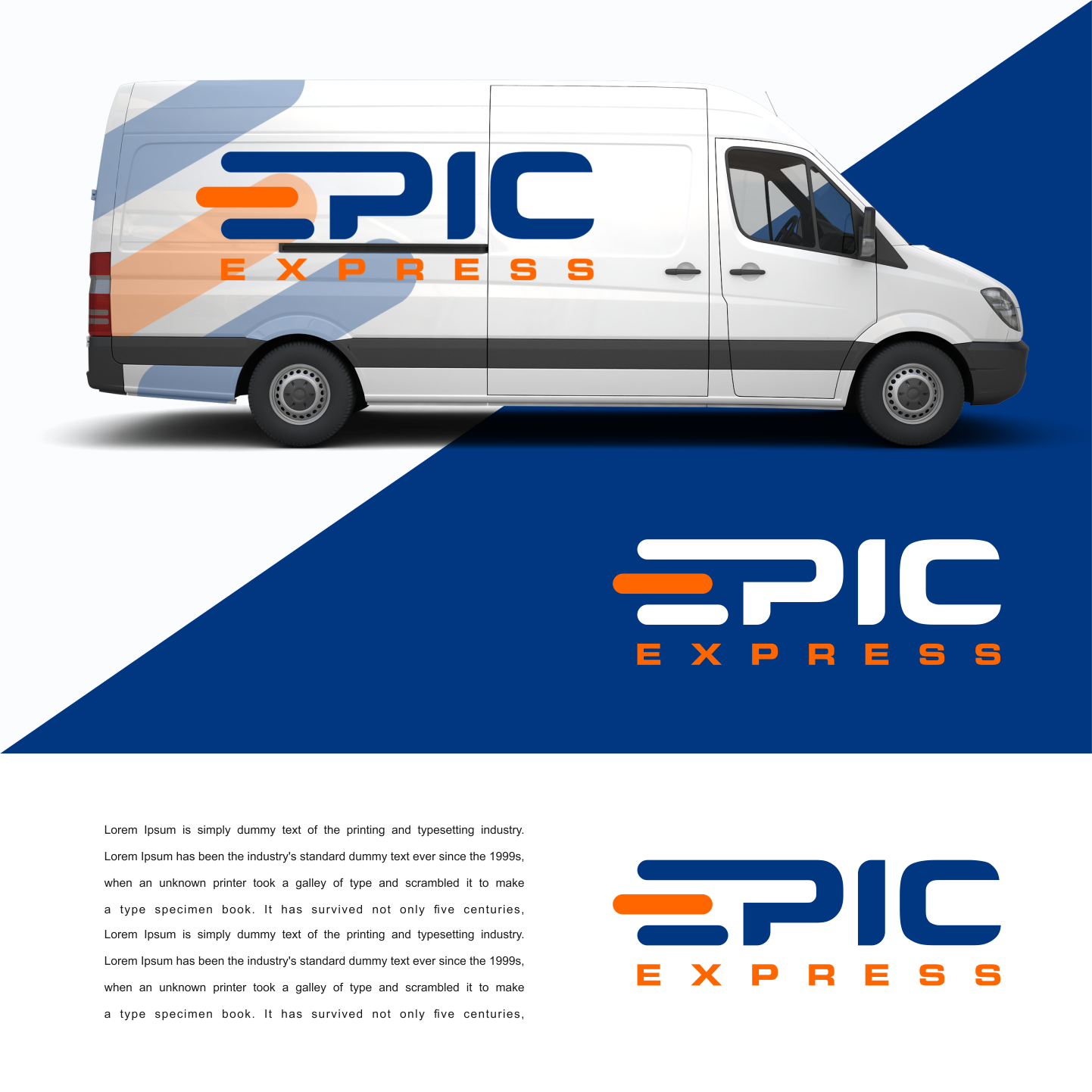 Logo Design by Vingar™ for EPIC EXPRESS | Design #32180515