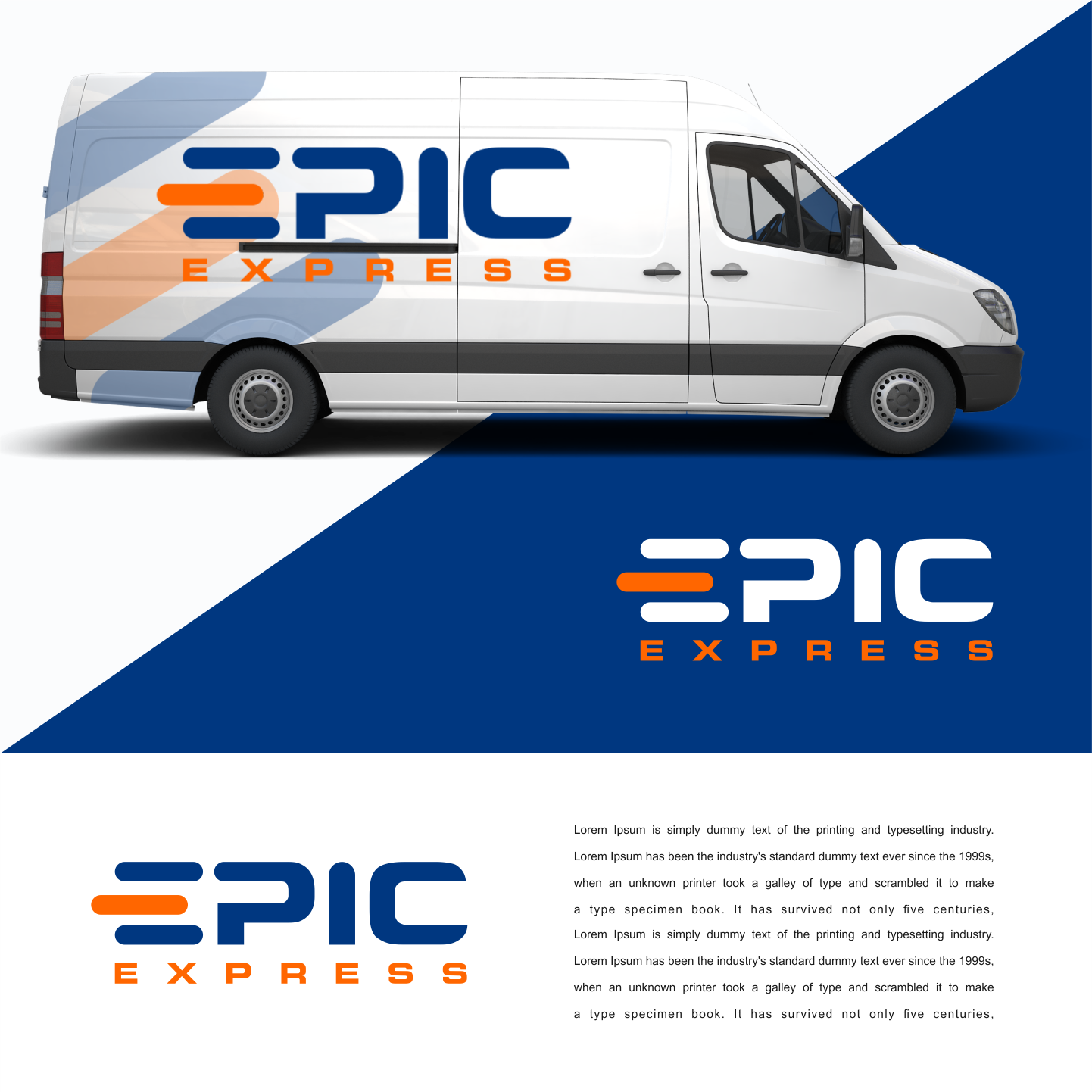 Logo Design by Vingar™ for EPIC EXPRESS | Design #32180538