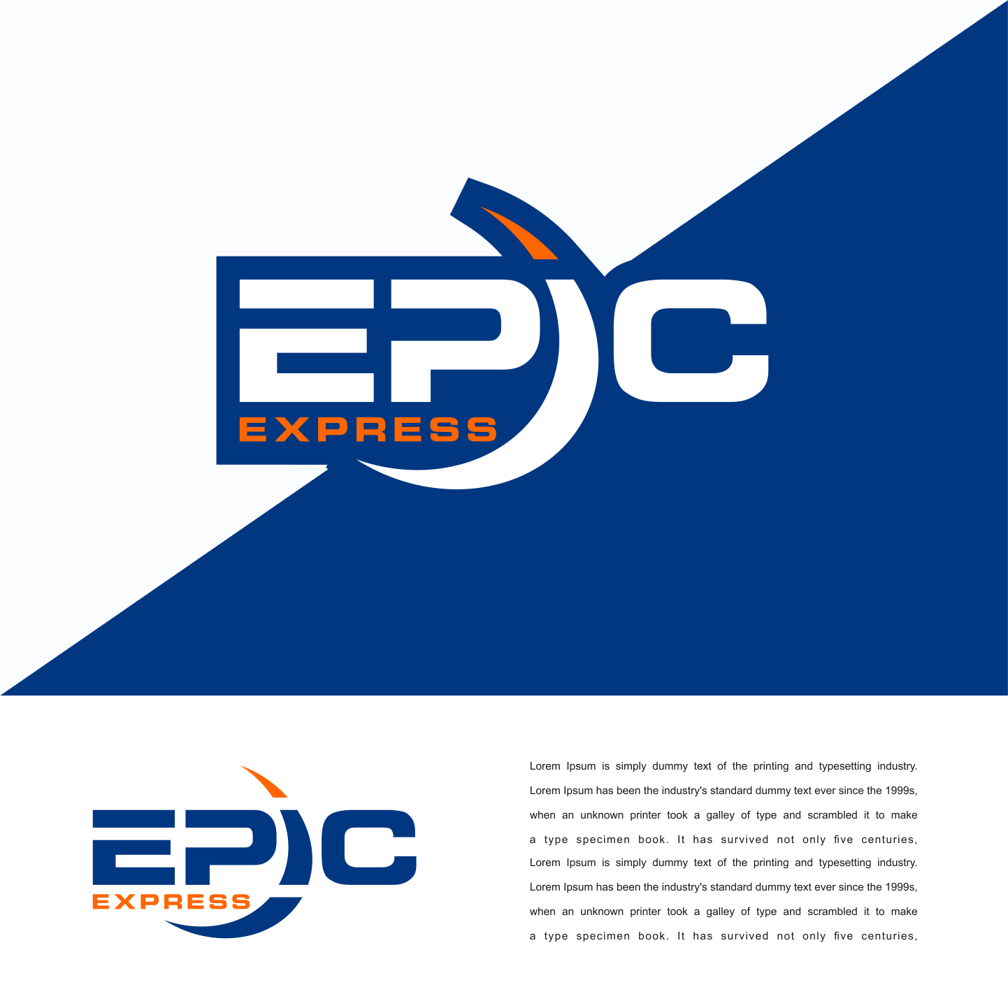 Logo Design by Vingar™ for EPIC EXPRESS | Design #32180595