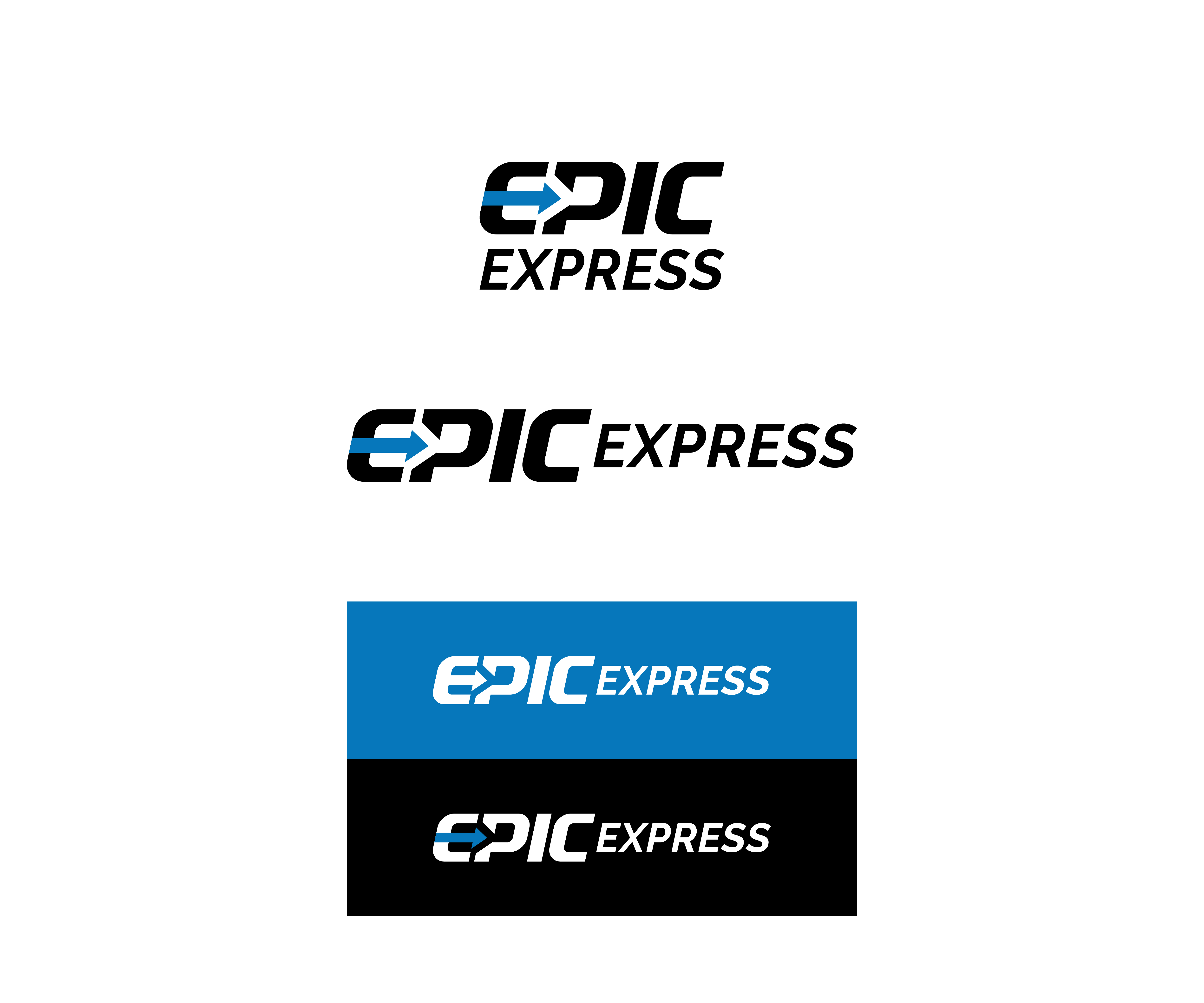 Logo Design by dicubit for EPIC EXPRESS | Design #32169018