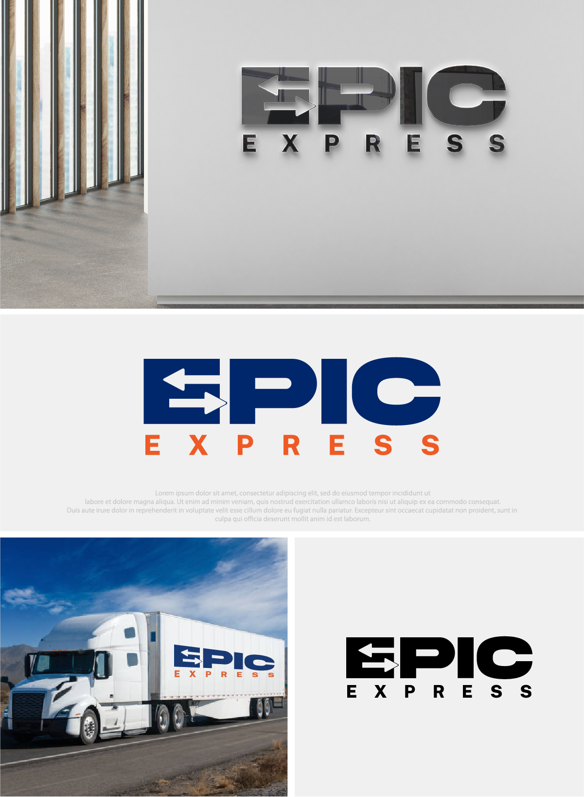 Logo Design by DesignLima for EPIC EXPRESS | Design #32156903