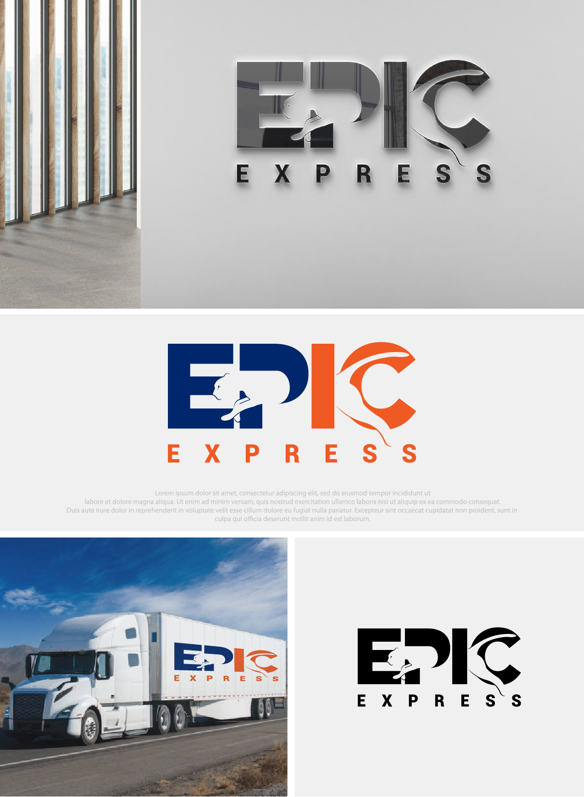 Logo Design by DesignLima for EPIC EXPRESS | Design #32156905