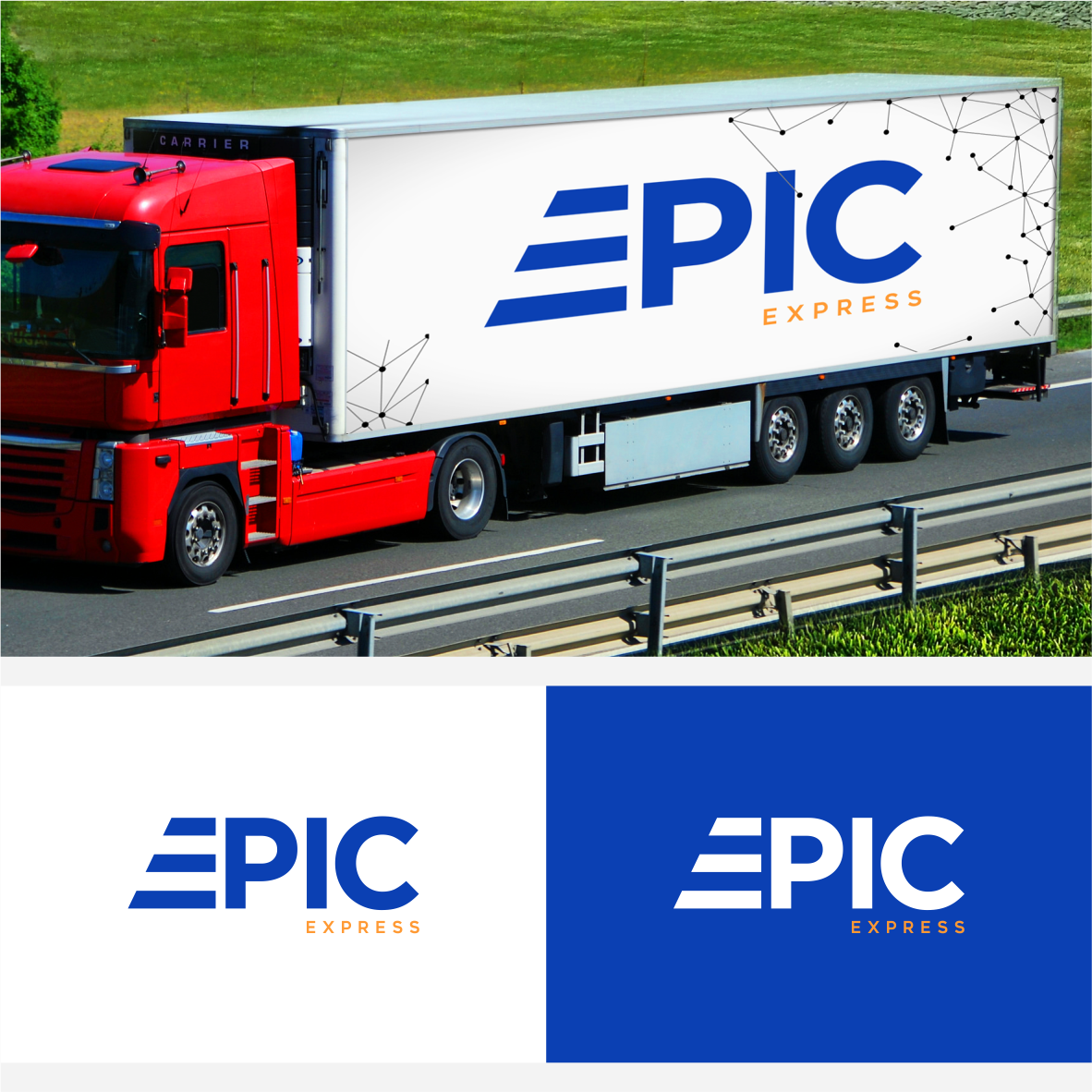 Logo Design by vintana for EPIC EXPRESS | Design #32168781