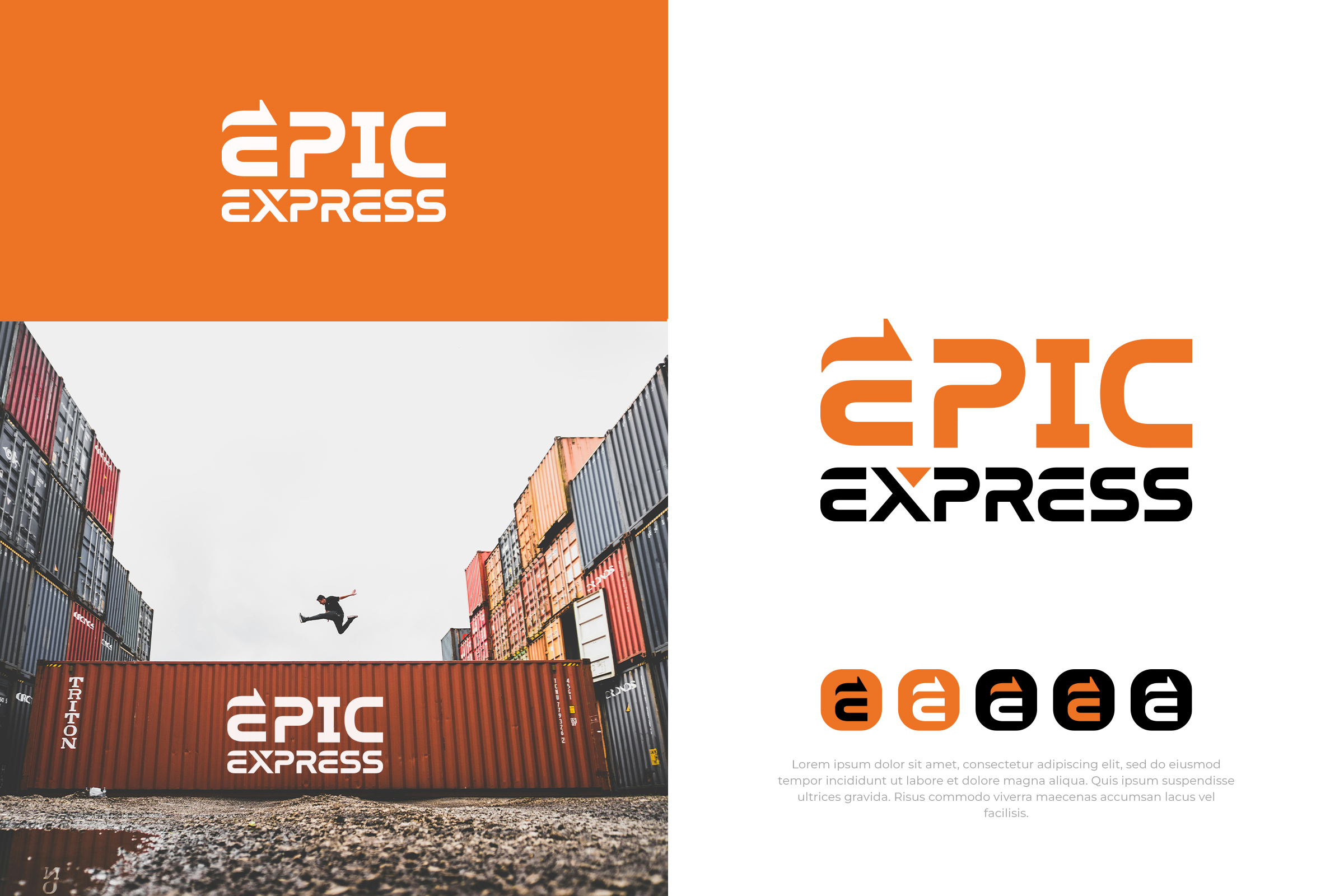 Logo Design by vramar.roy for EPIC EXPRESS | Design #32167074