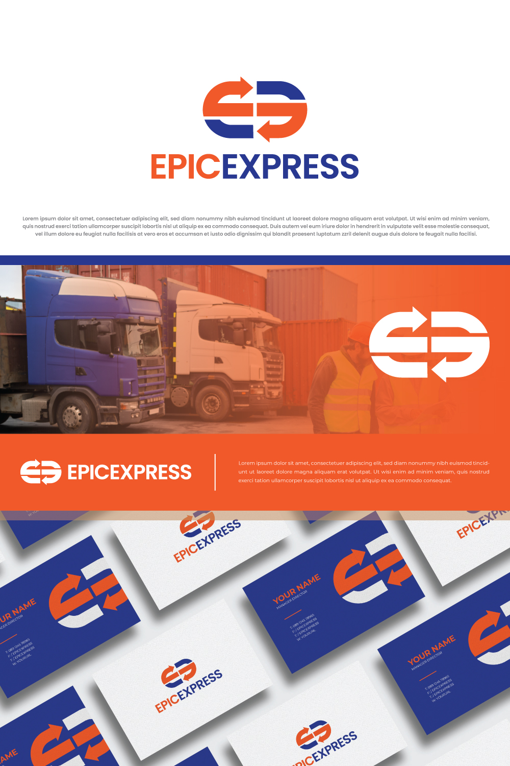 Logo Design by TrisDesign for EPIC EXPRESS | Design #32162539