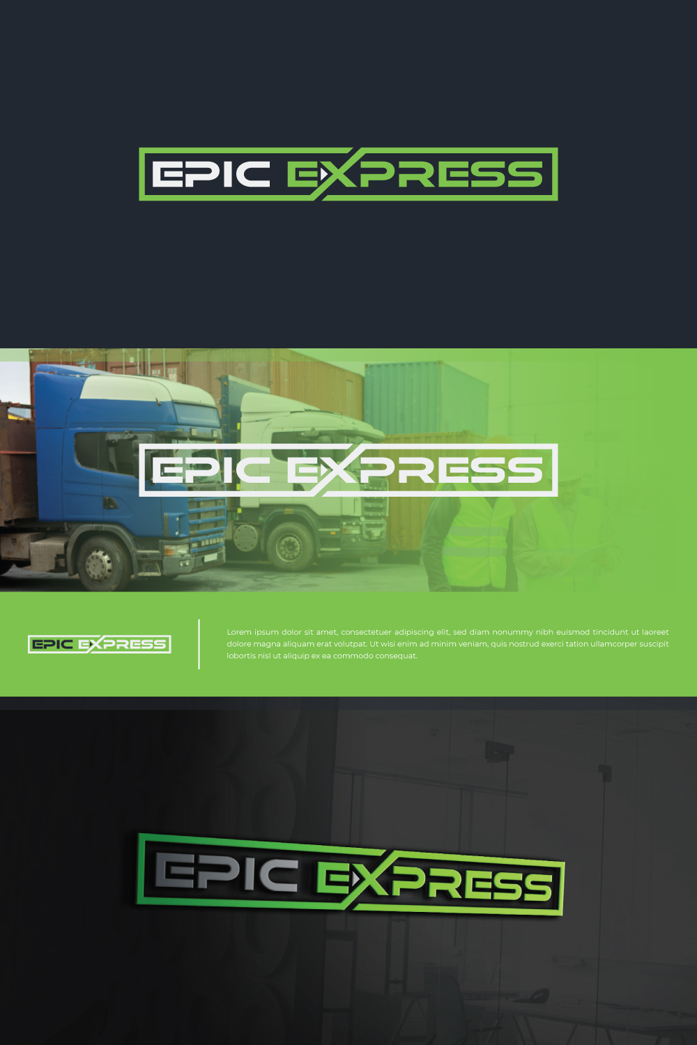 Diseño de Logo por TrisDesign para EPIC EXPRESS | Diseño #32181943