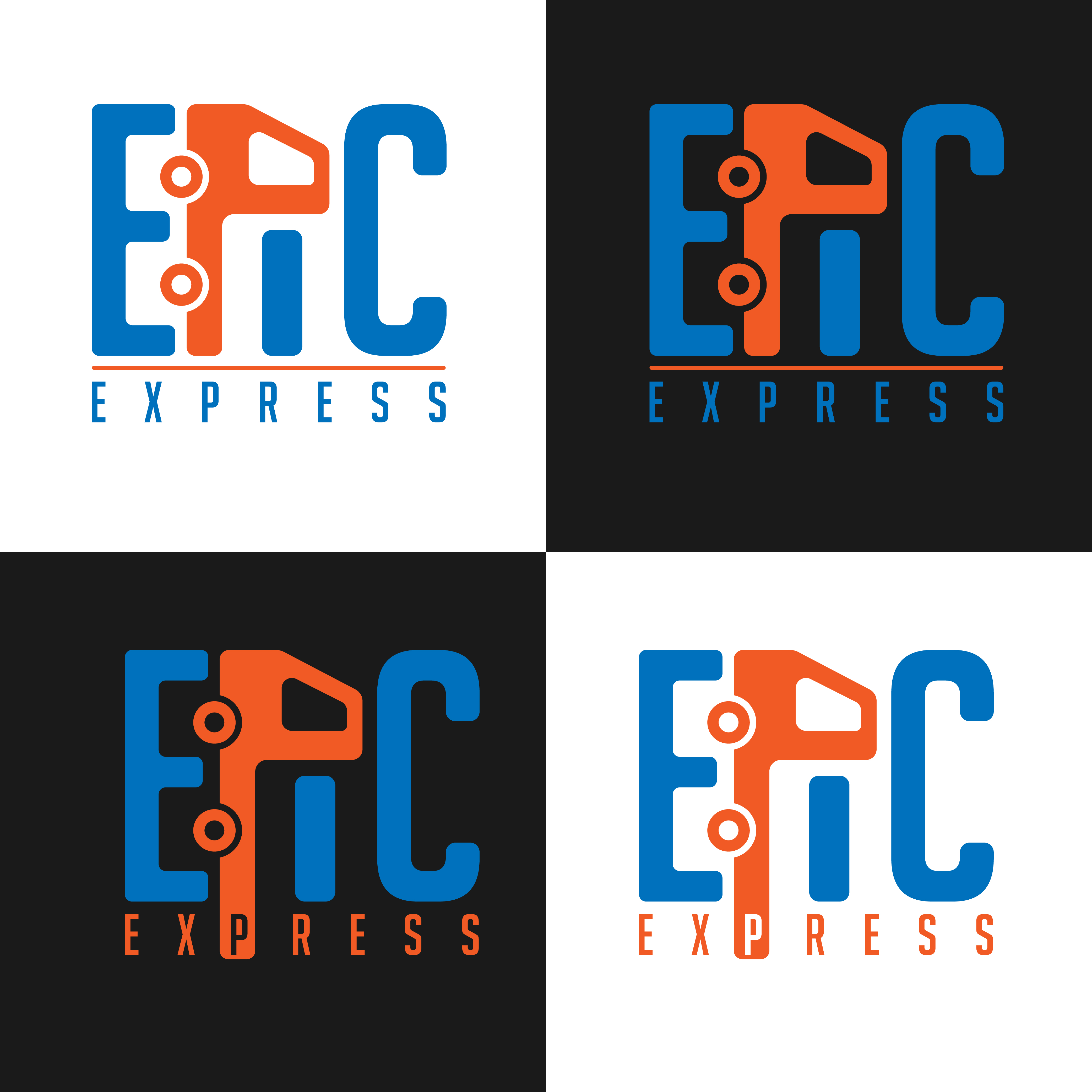 Logo Design by Stick No Bulls for EPIC EXPRESS | Design #32196237