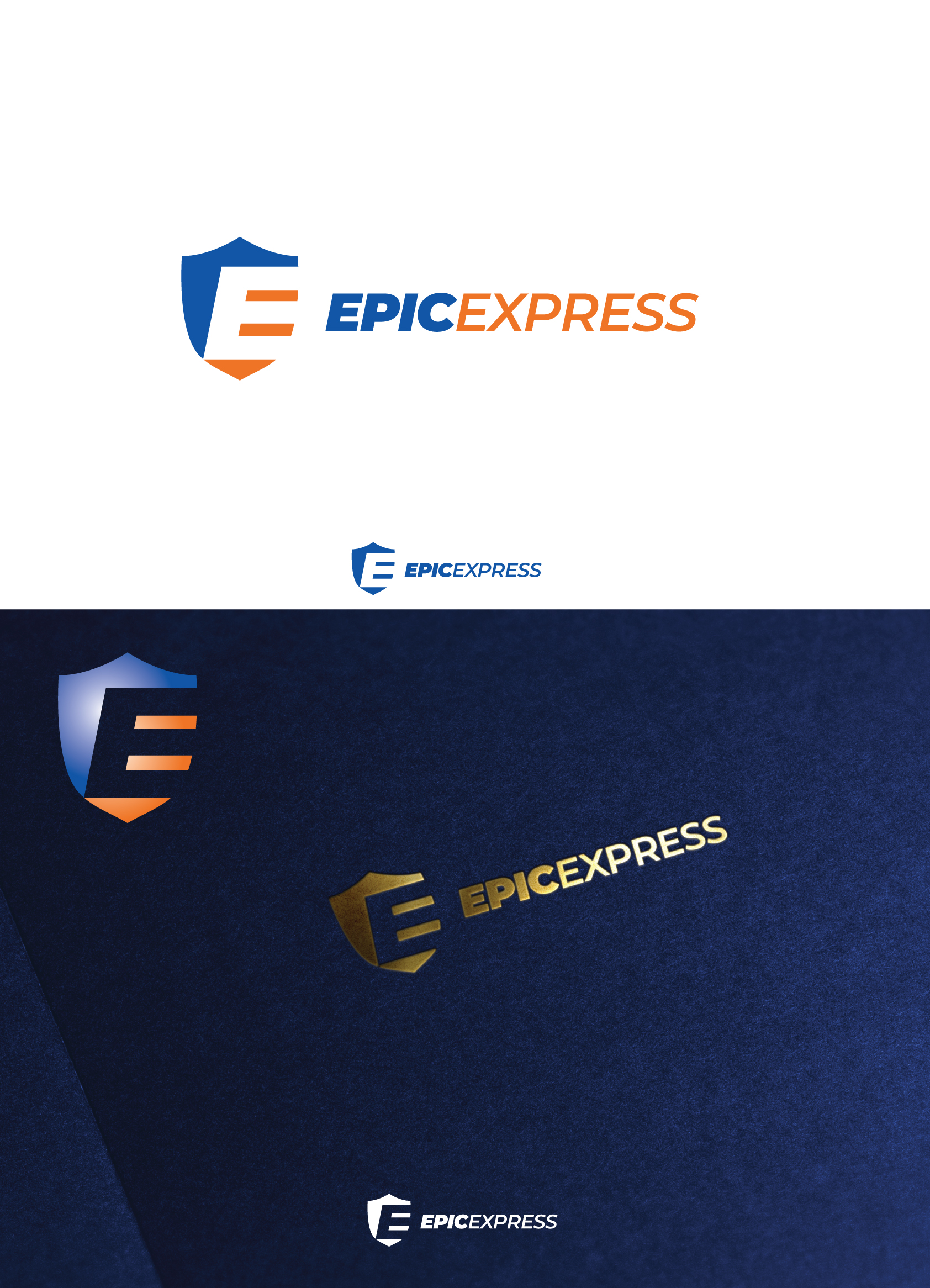 Logo Design by Sevy for EPIC EXPRESS | Design #32180177