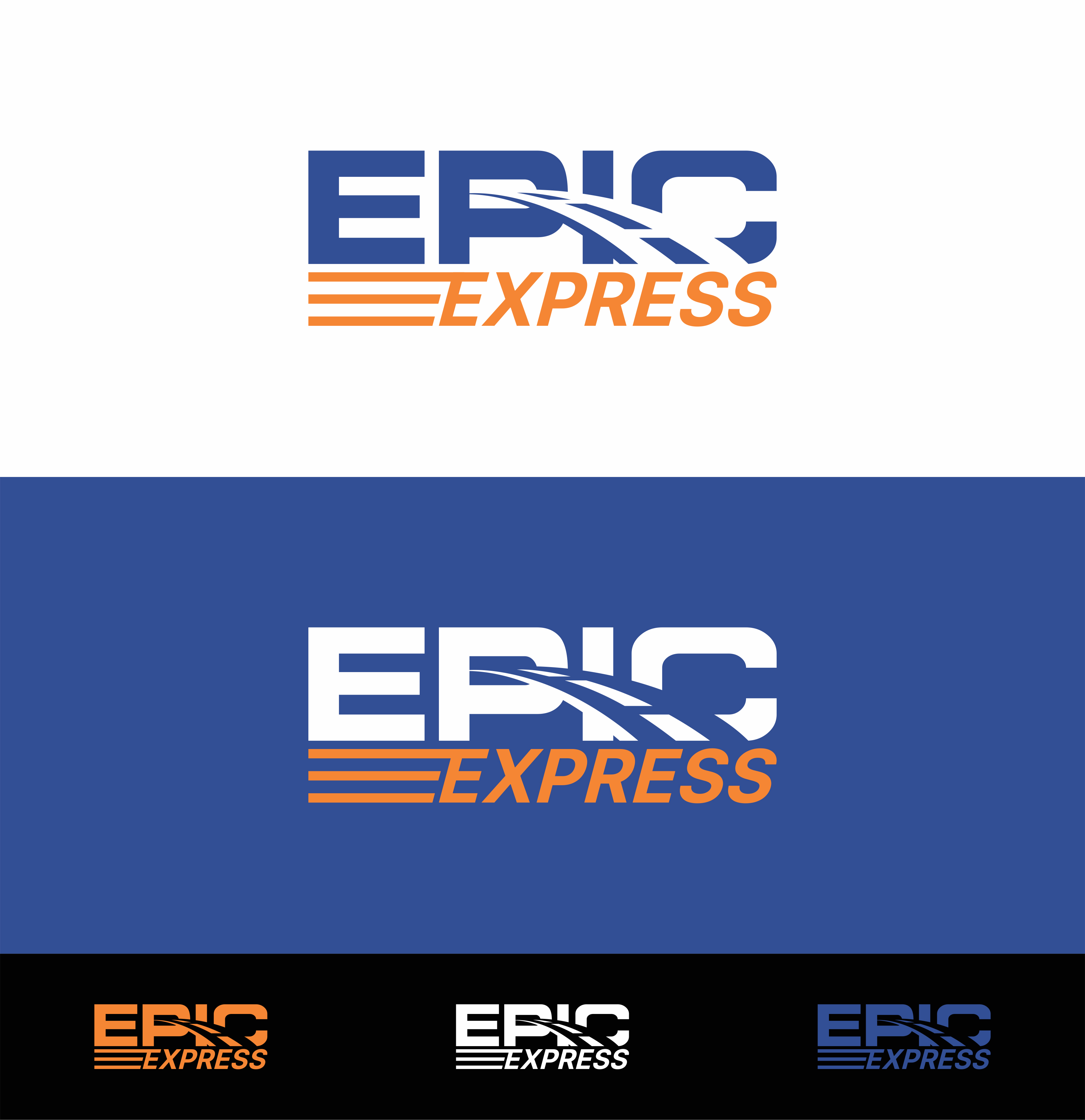 Logo Design by D'Mono for EPIC EXPRESS | Design #32194827