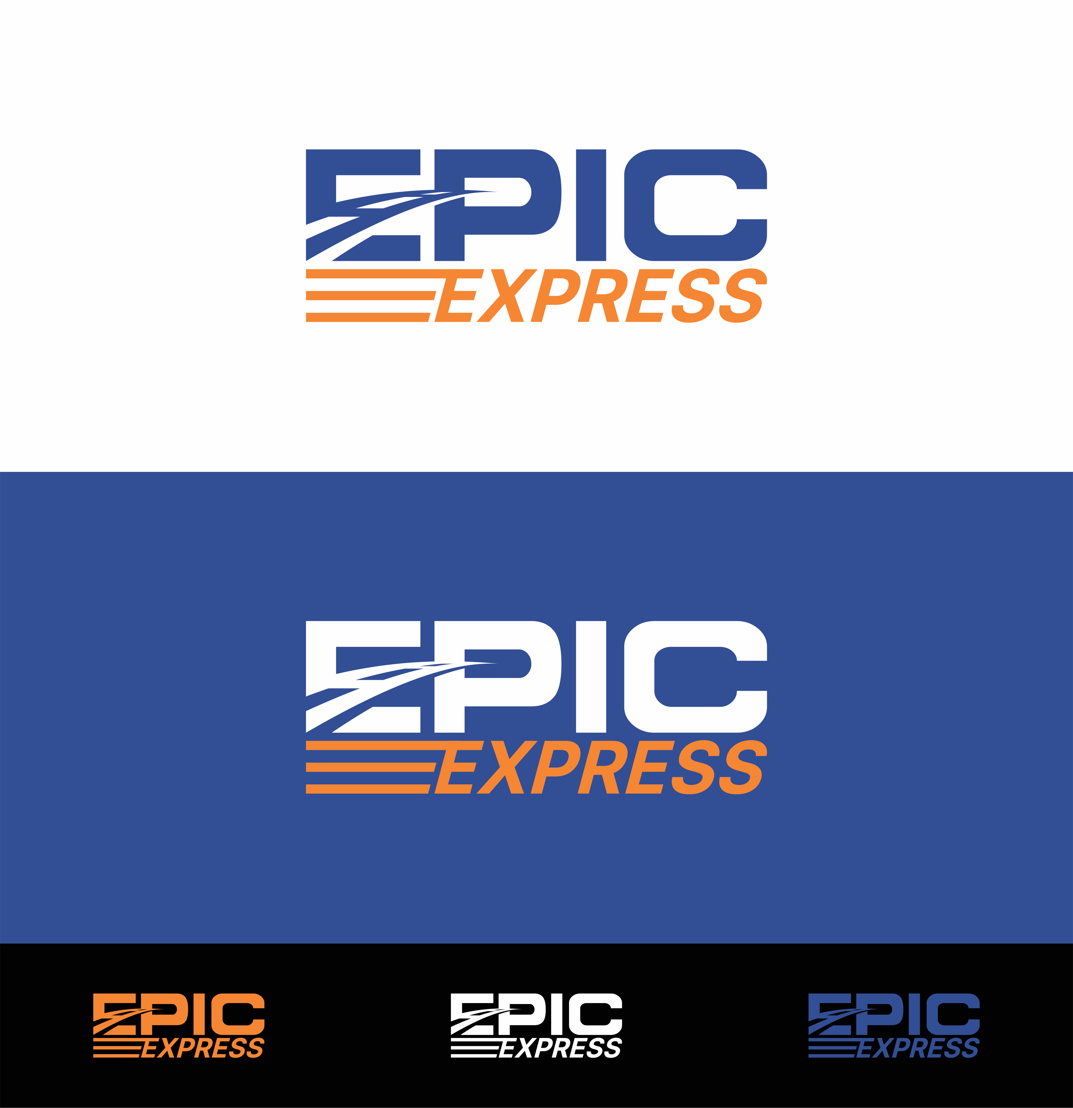Logo Design by D'Mono for EPIC EXPRESS | Design #32194965