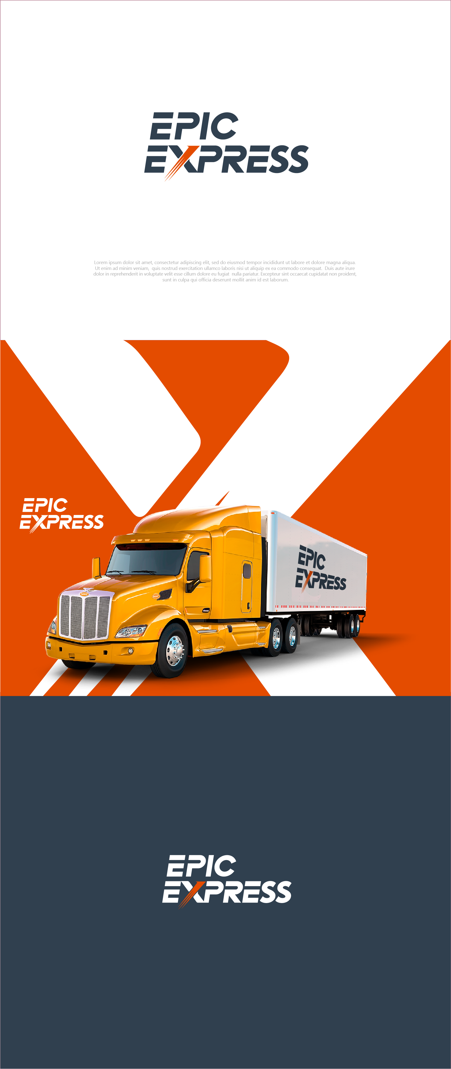 Diseño de Logo por saifysyed Studio para EPIC EXPRESS | Diseño #32164731
